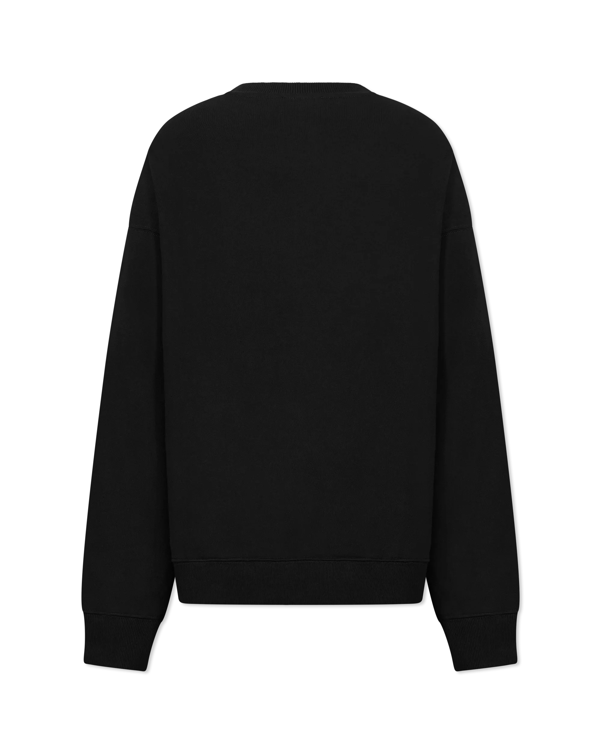 Deep Black Cotton S-Rob Doval PJ Sweatshirt by Diesel | DIHSAN