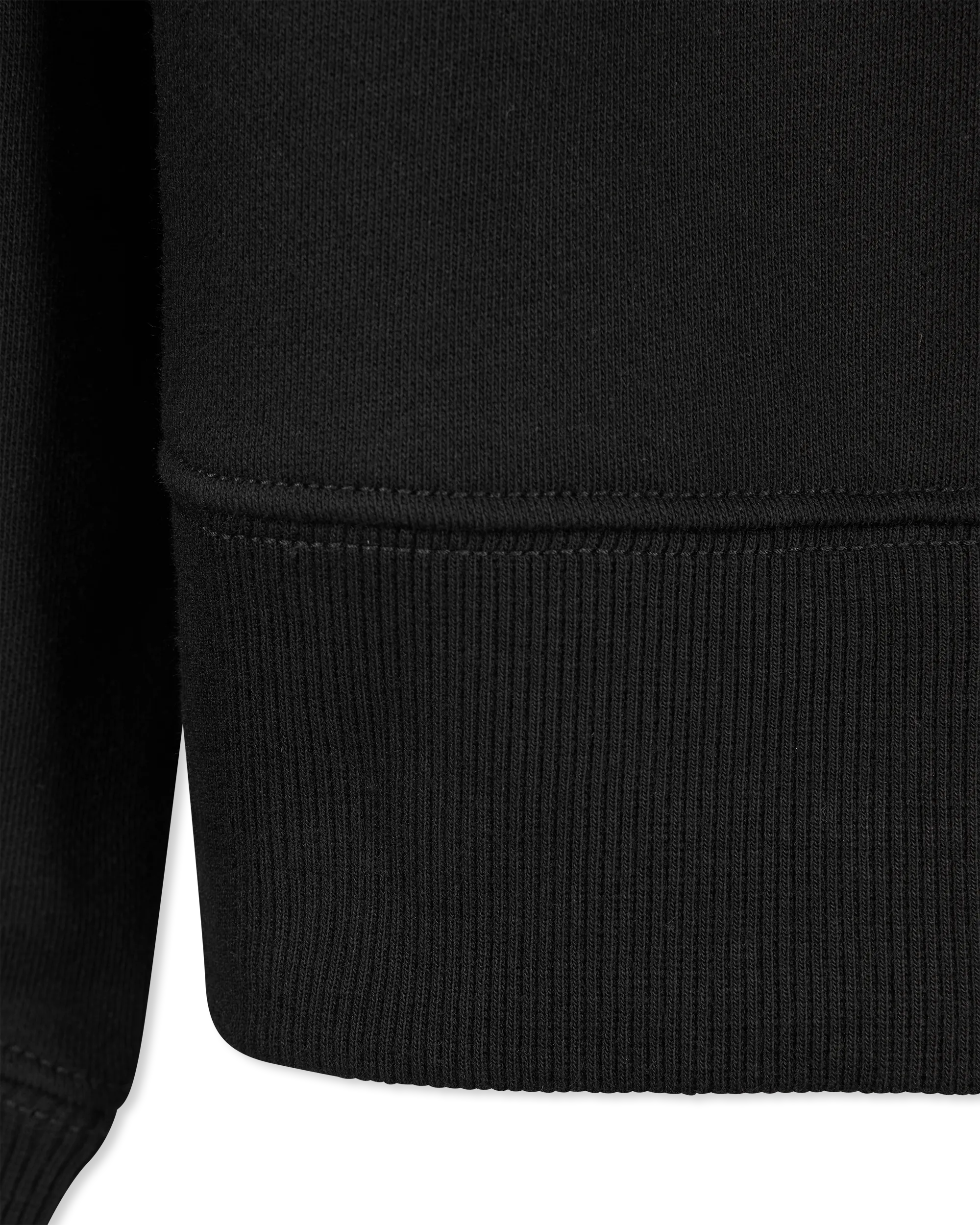 Deep Black Cotton S-Rob Doval PJ Sweatshirt by Diesel | DIHSAN