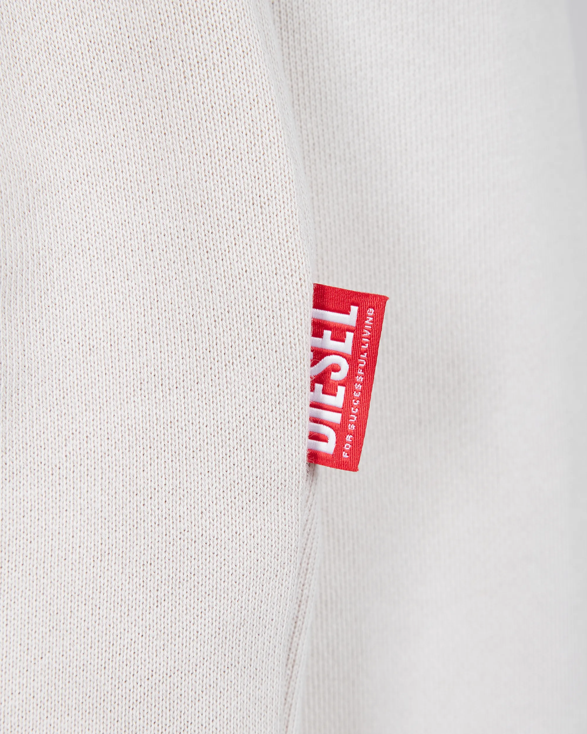 Beige Cotton S-Ginn Hood K44 Sweatshirt by Diesel | DIHSAN