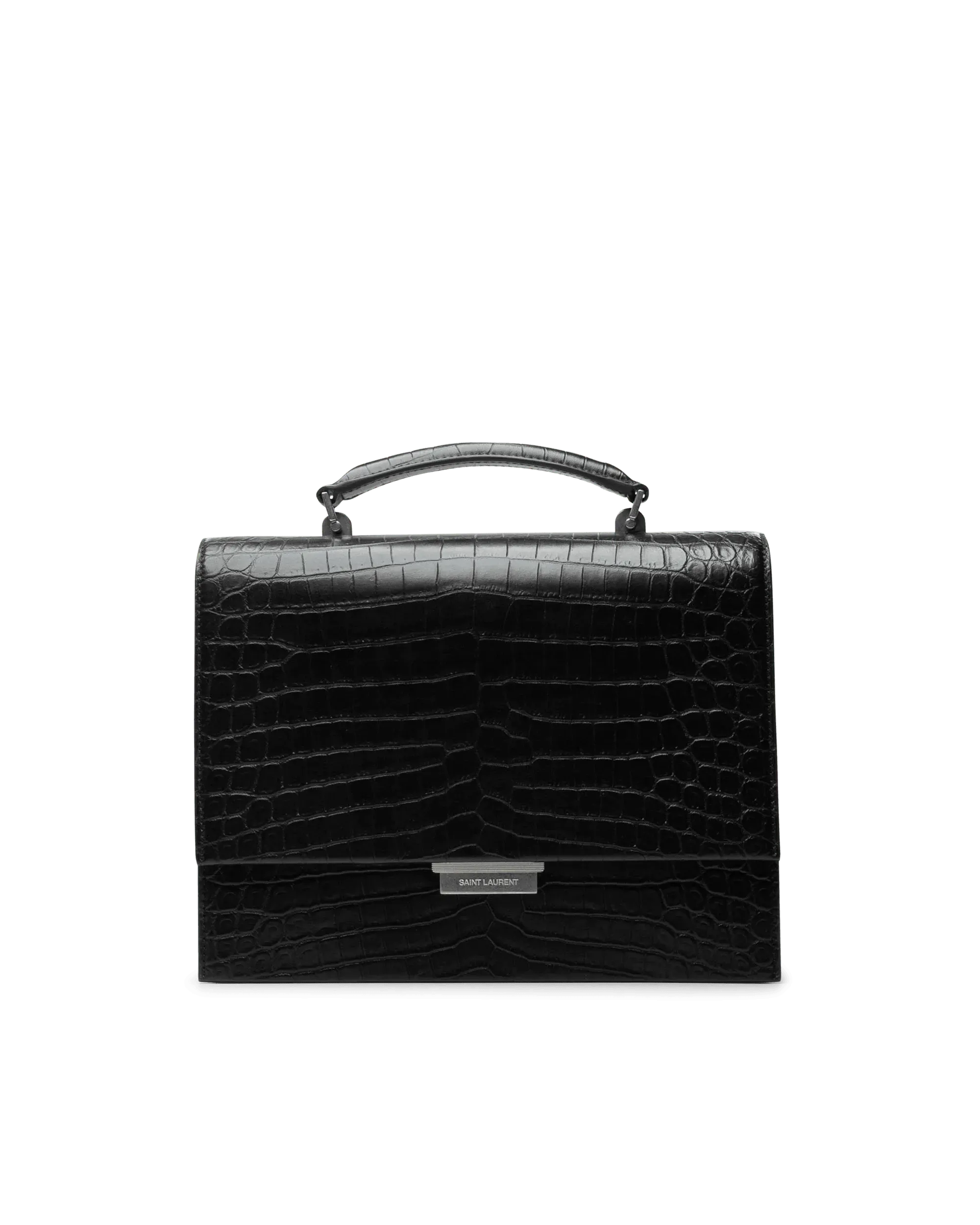 Embossed Croc Babylone Bag - DIHSAN