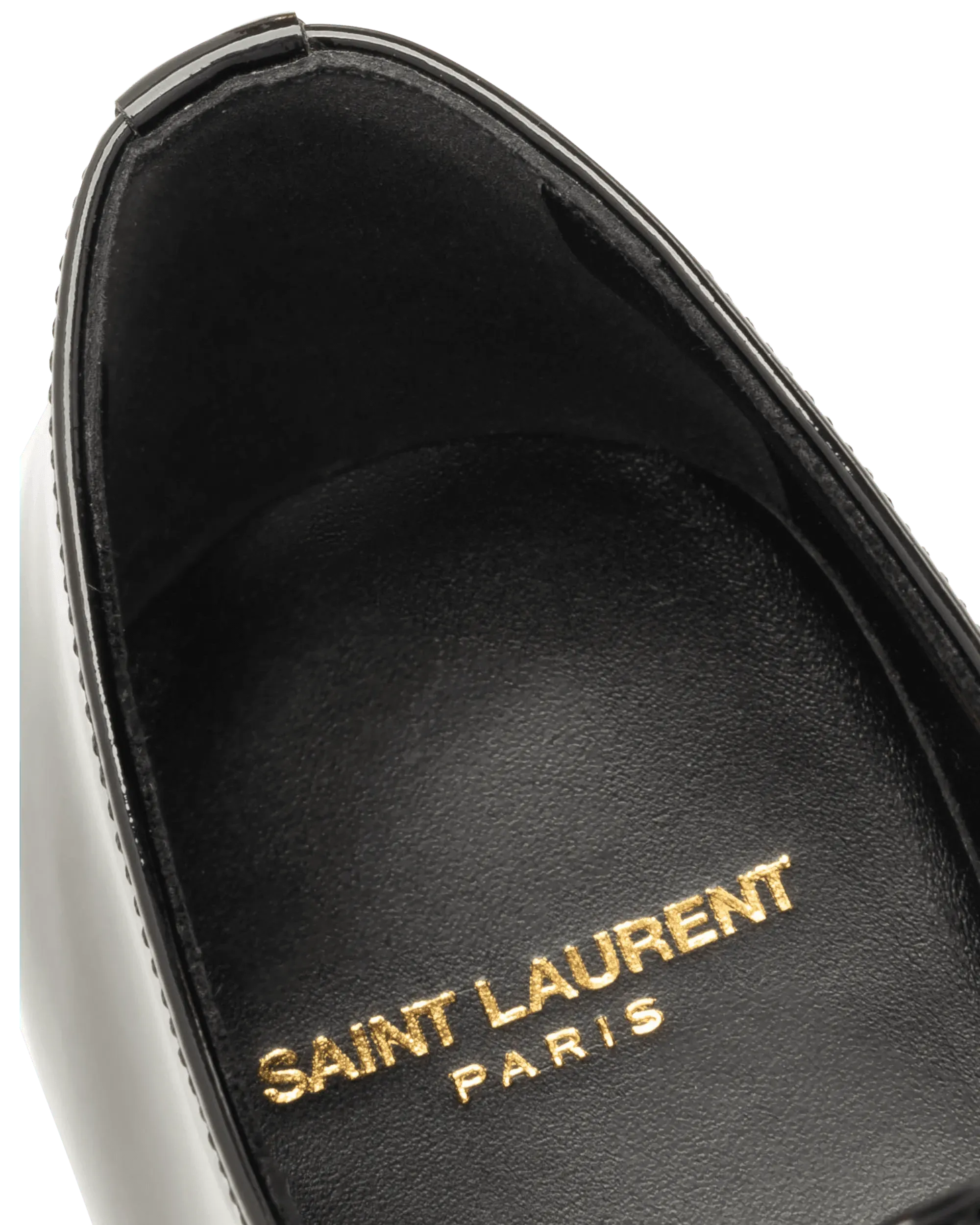 Patent Lace Up Oxfords - DIHSAN