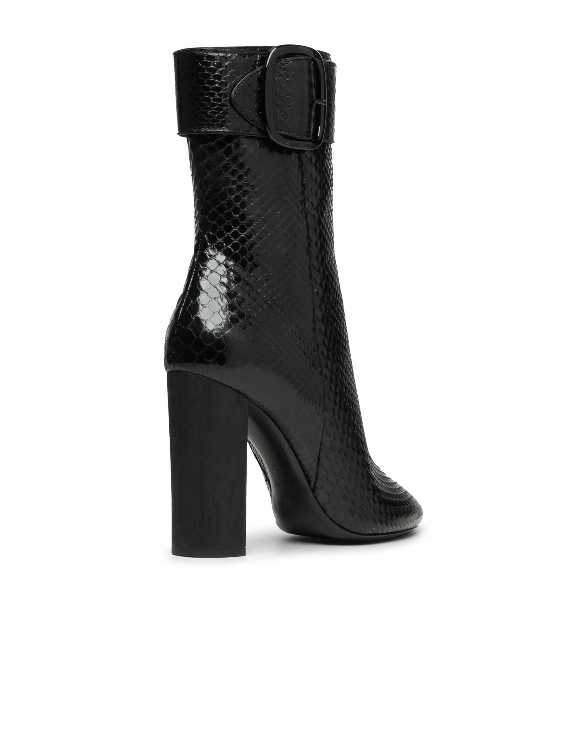 Joplin Buckle Midcalf Boot - DIHSAN