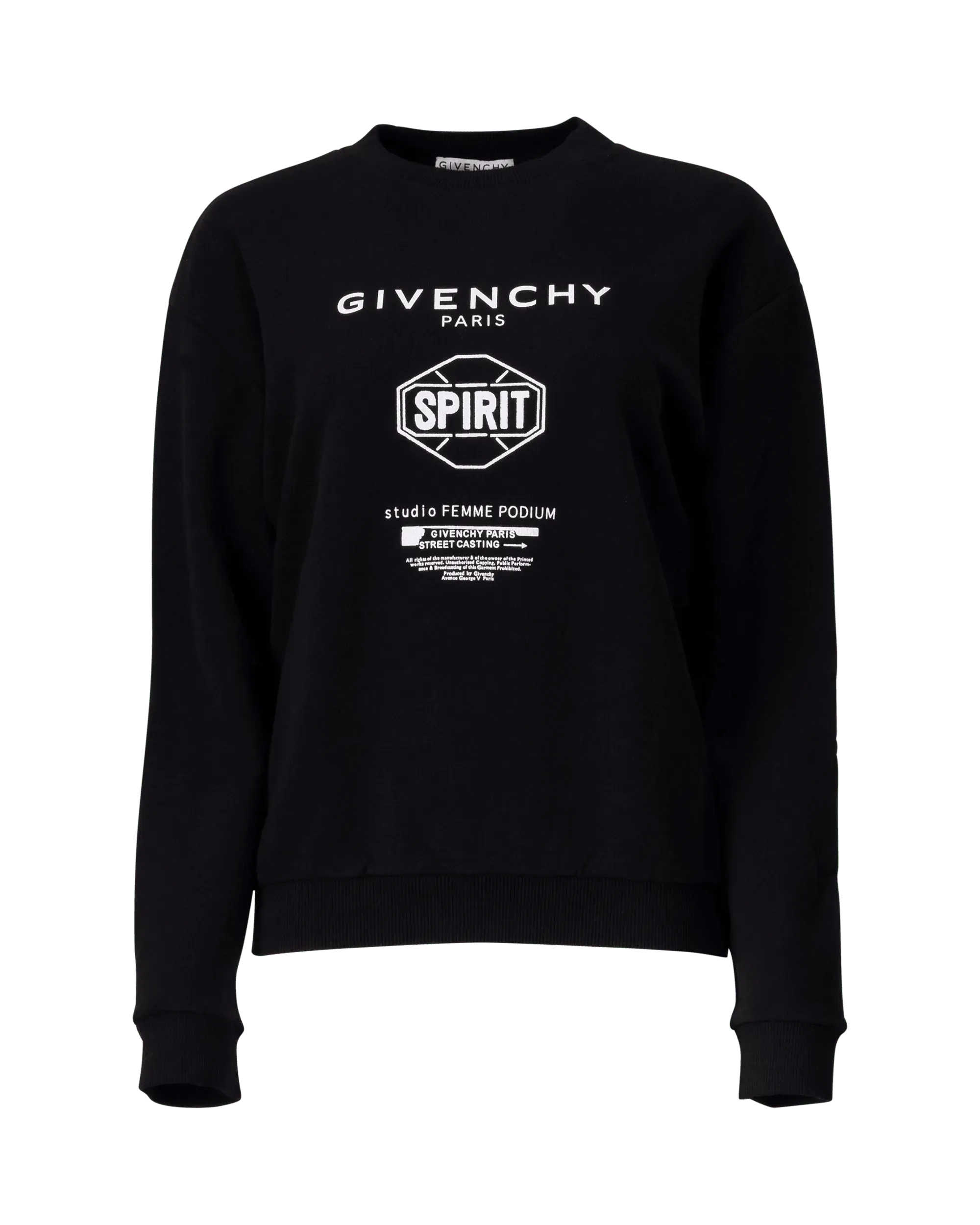 Spirit Print Sweatshirt - DIHSAN