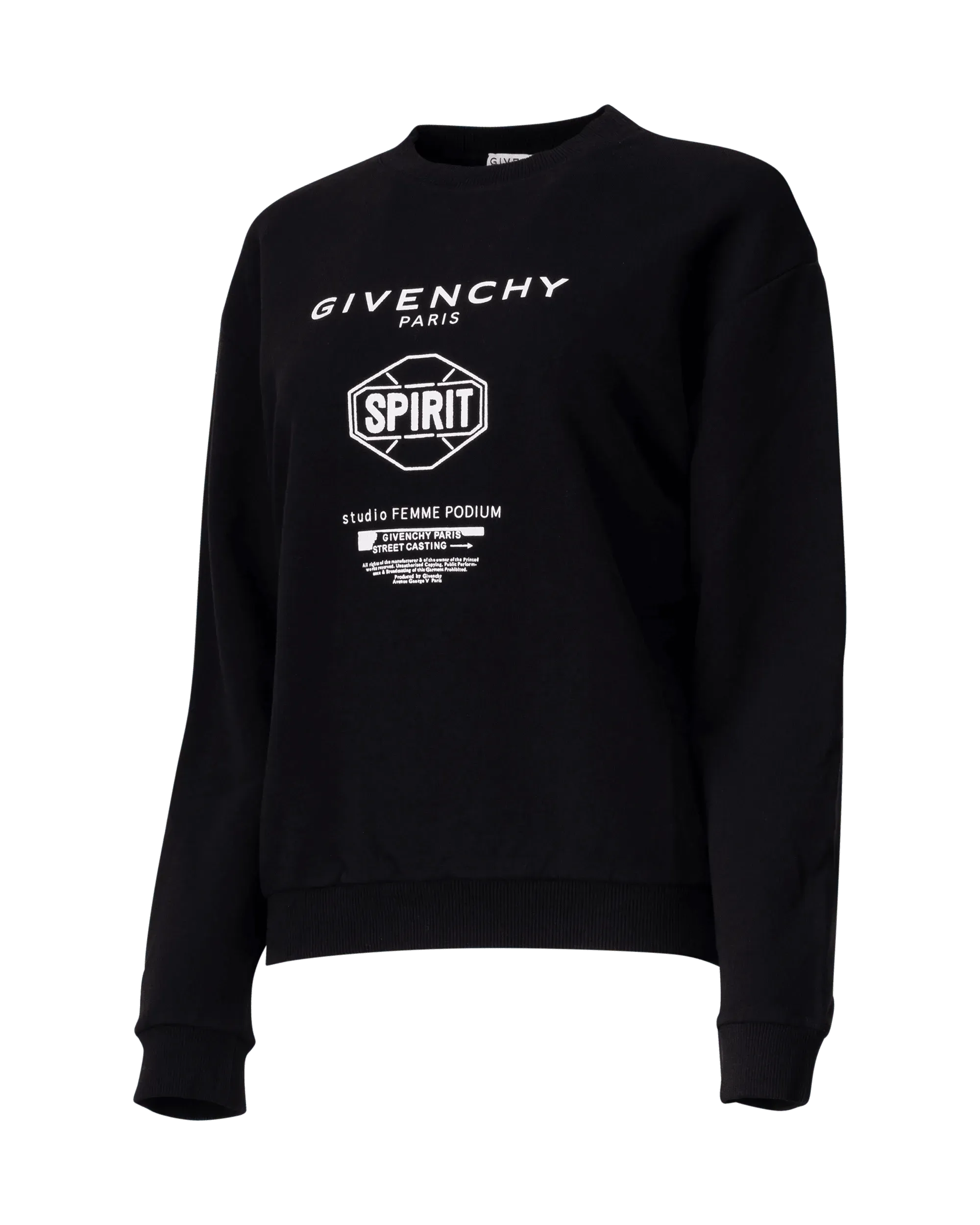 Spirit Print Sweatshirt - DIHSAN