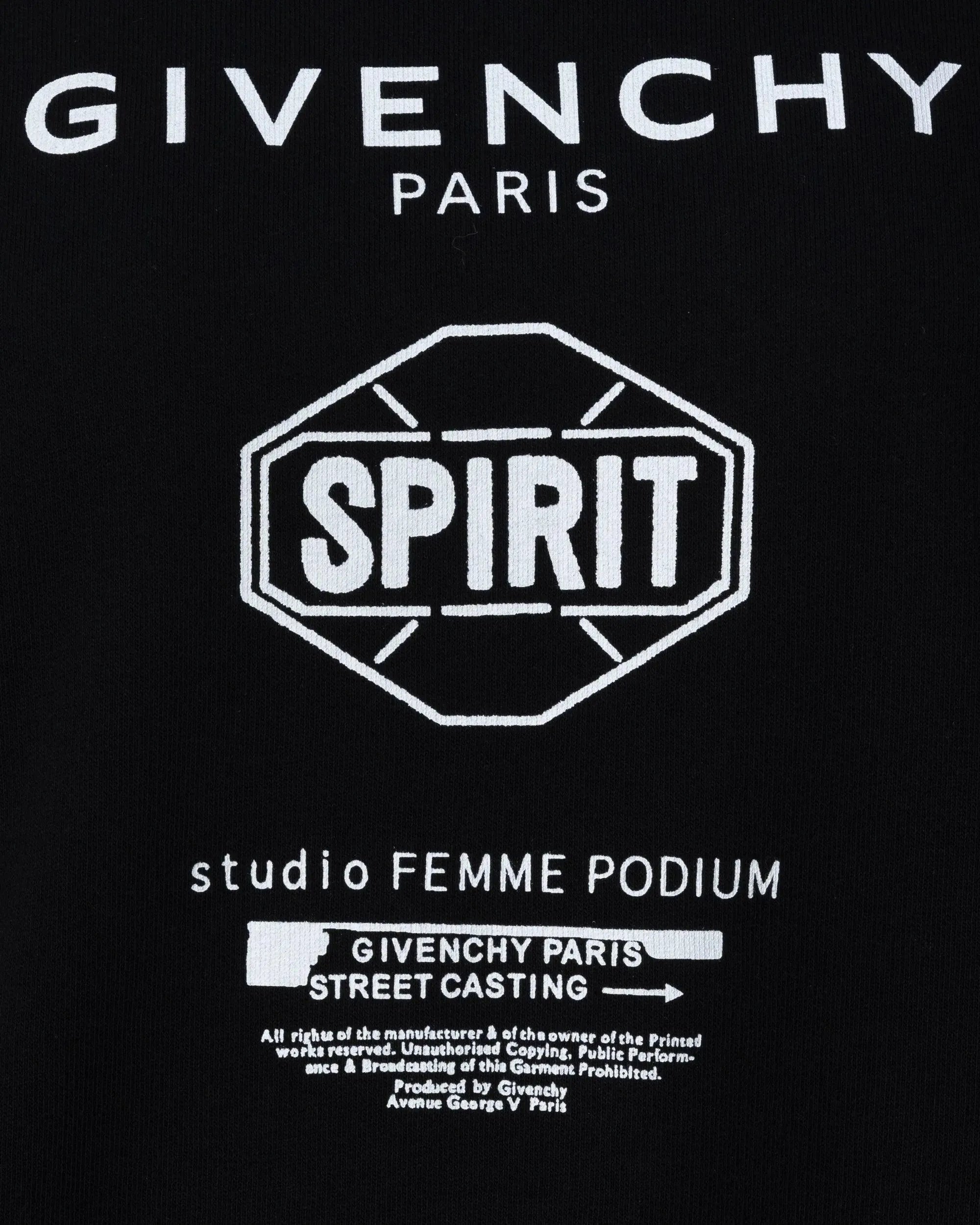 Spirit Print Sweatshirt - DIHSAN