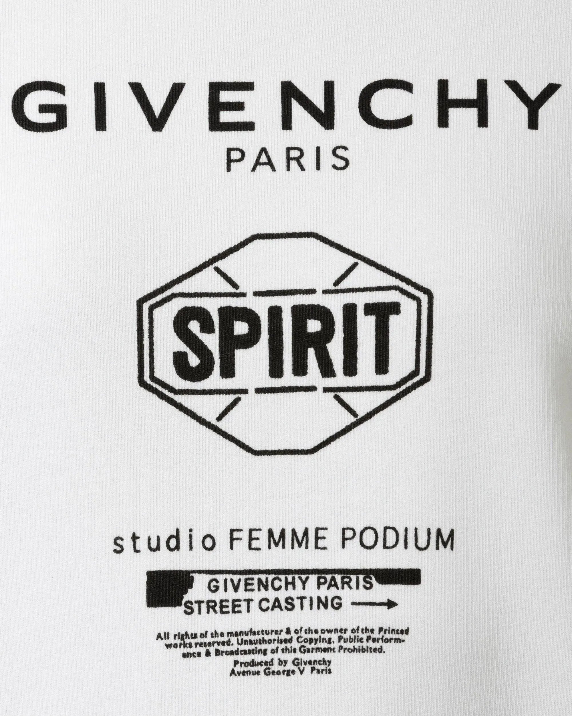 Spirit Print Sweatshirt - DIHSAN