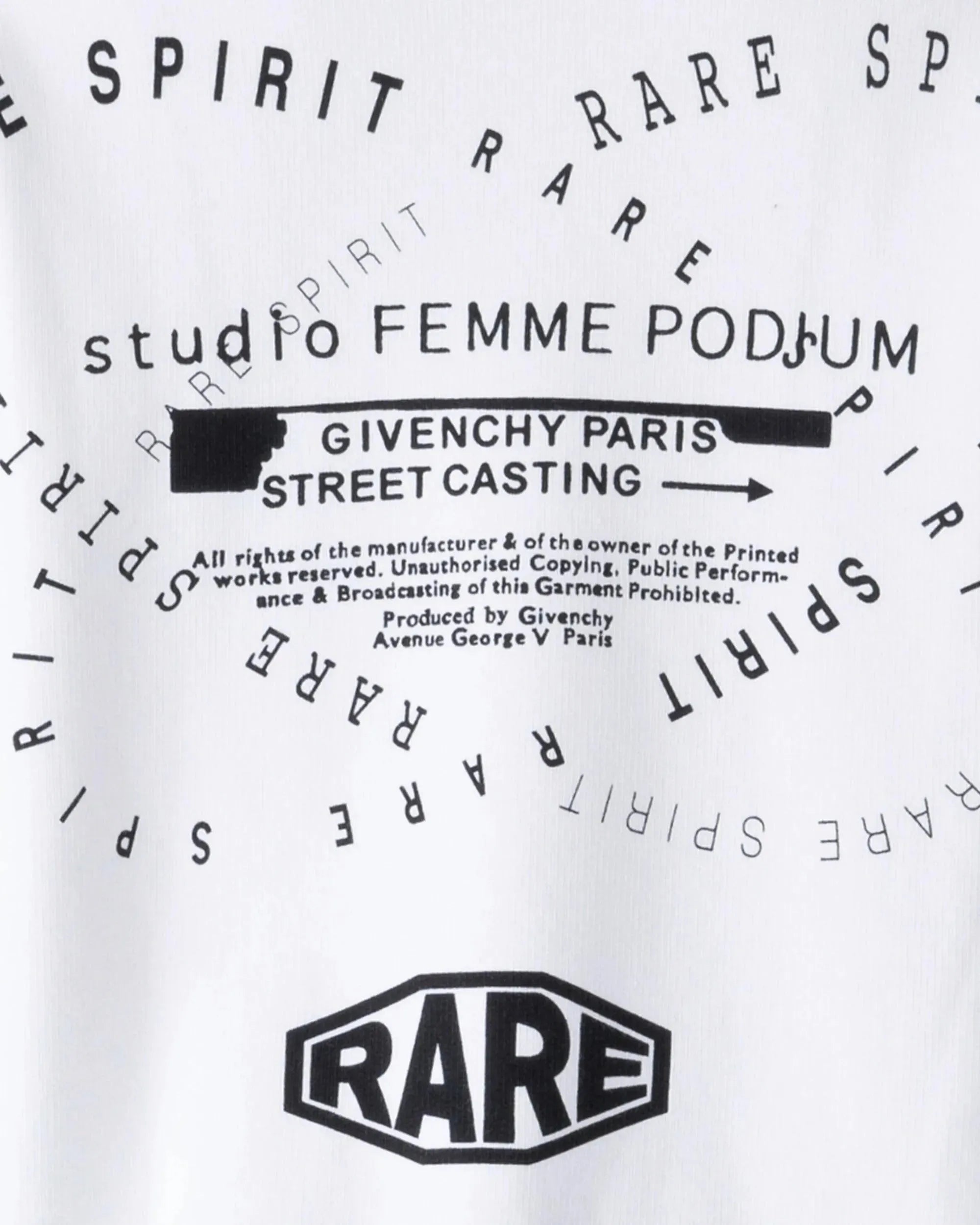 Spirit Print Sweatshirt - DIHSAN
