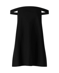 Wide Strap Shift Dress - DIHSAN