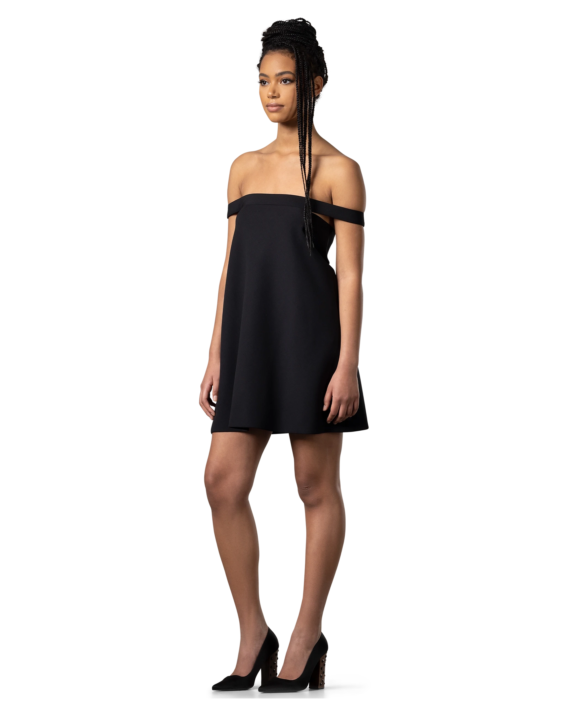 Wide Strap Shift Dress