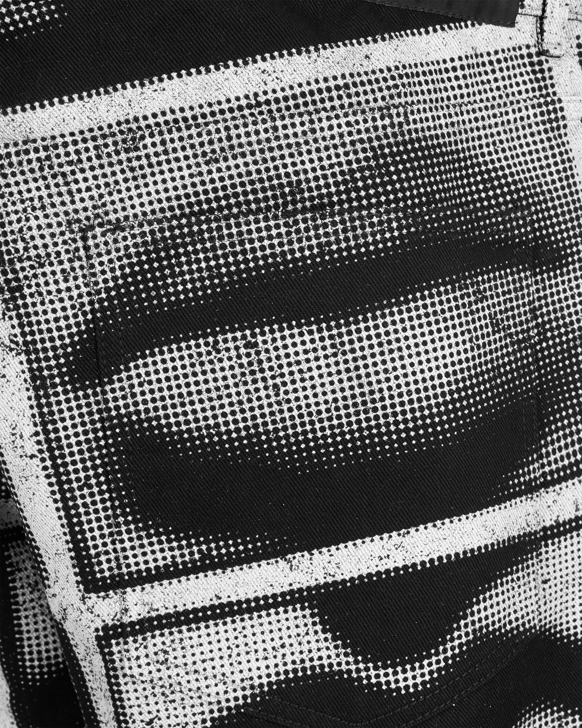 Relaxed Fit Lips Printed Jeans - DIHSAN