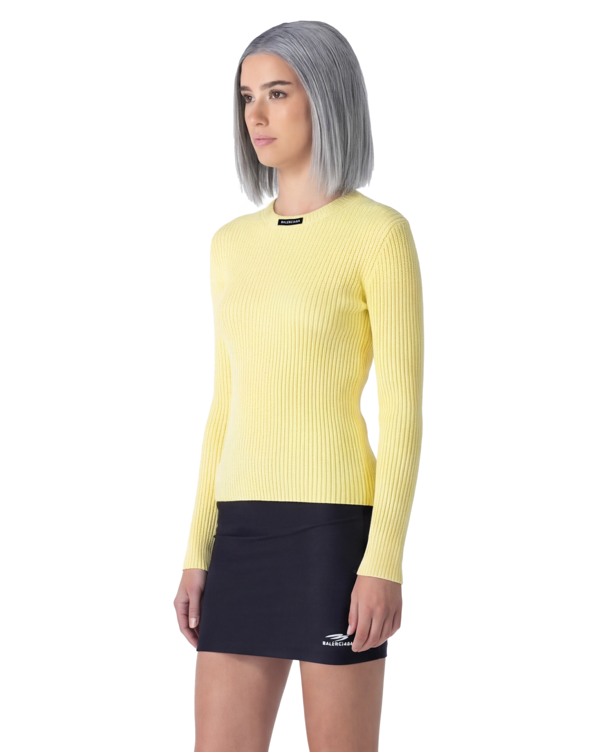 Ribbed Knit Long Sleeve Sweater