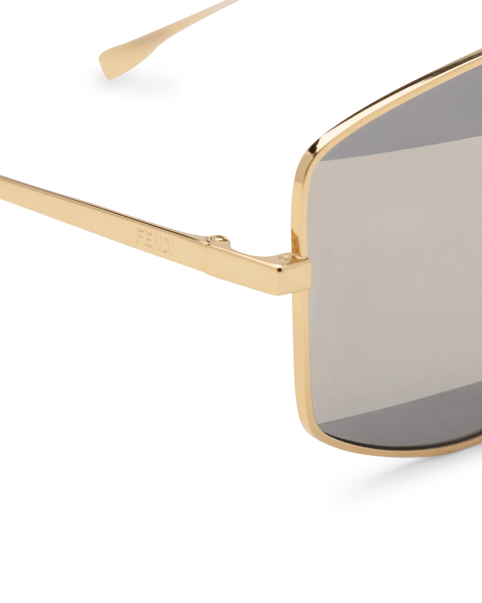 Mirrored Striped Sunglasses - DIHSAN