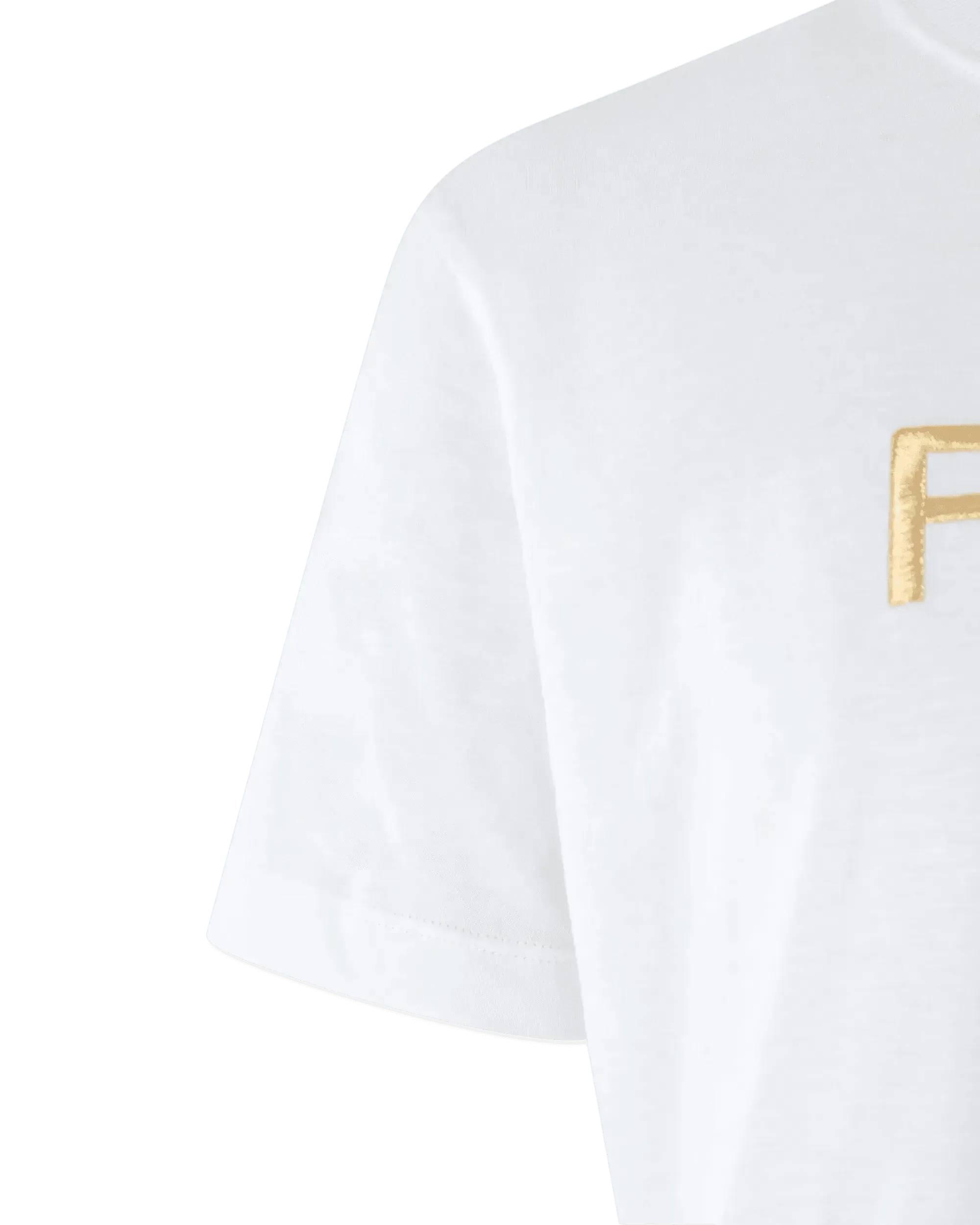 Gold Logo Jersey T-shirt - DIHSAN