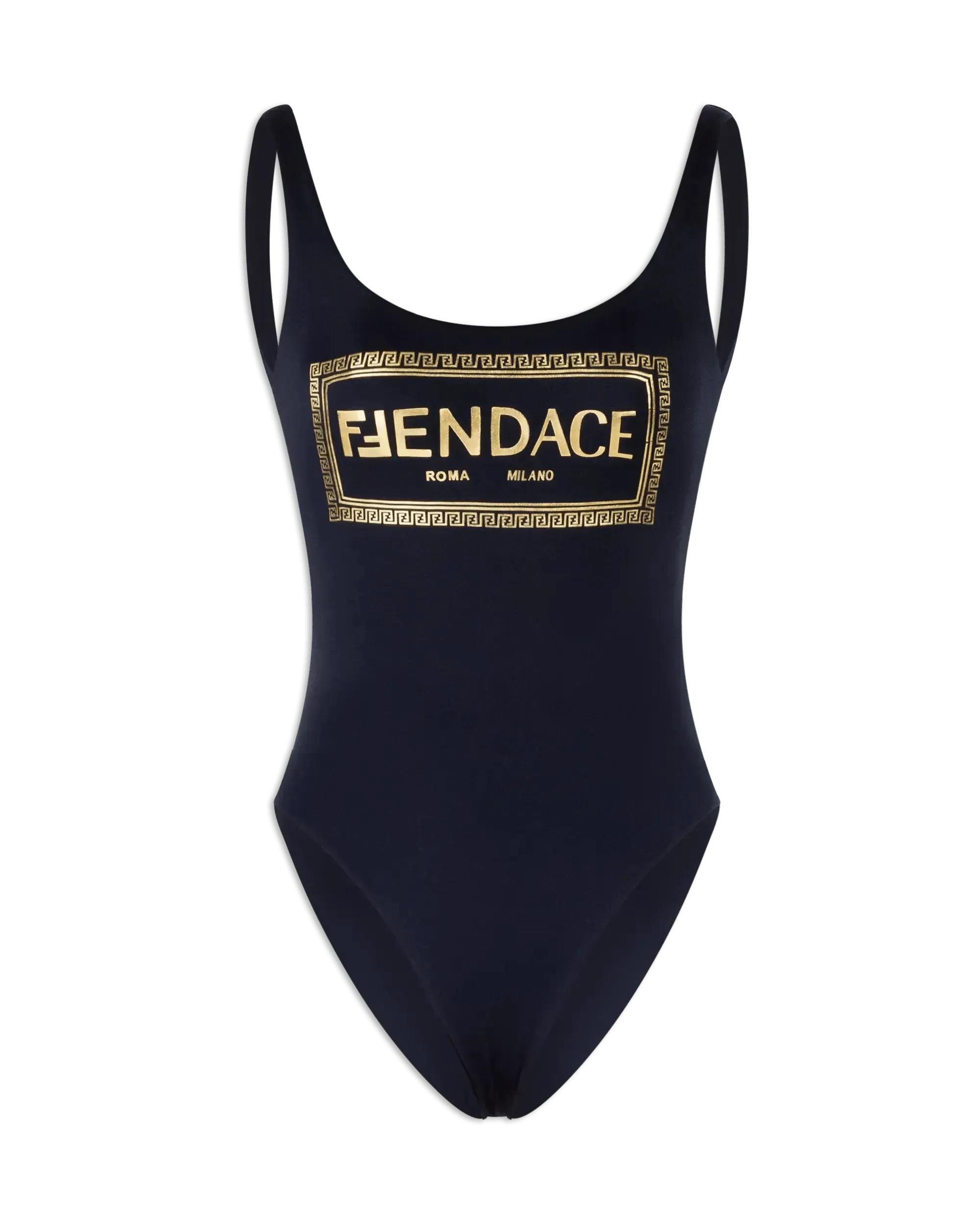 Fendi X Versace FENDACE One-Piece Swimsuit - DIHSAN