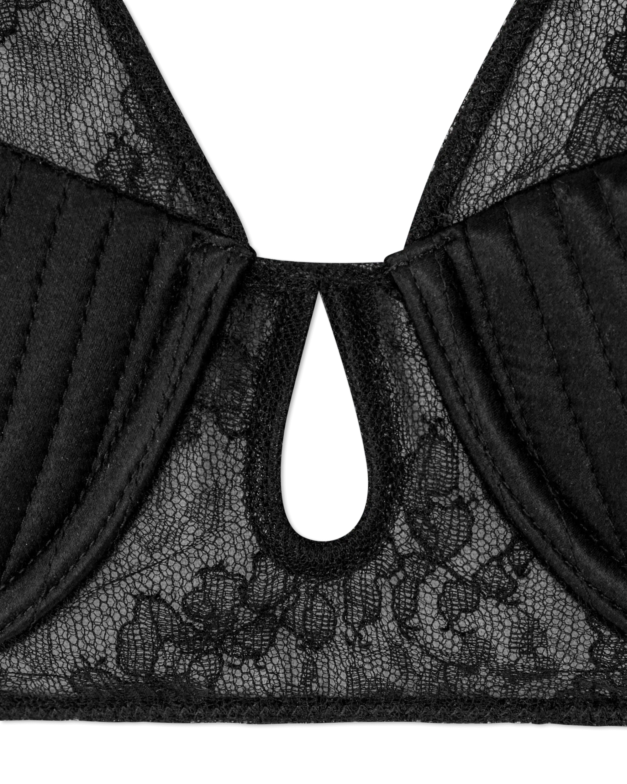 Tulip Cup Lace Bra - DIHSAN