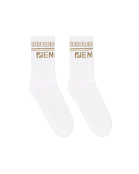 Fendi X Versace Calf-Length Socks - DIHSAN
