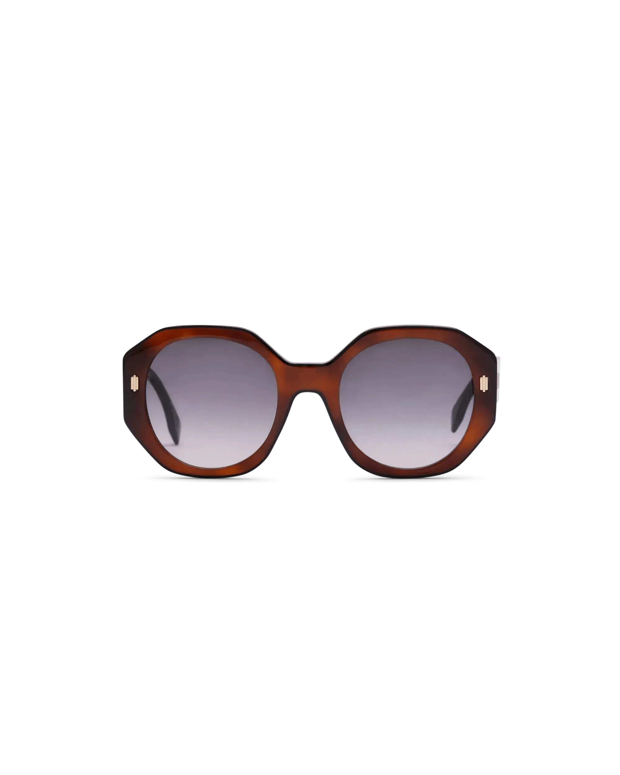 Bold Acetate Havana + Black Lens Sunglasses - DIHSAN