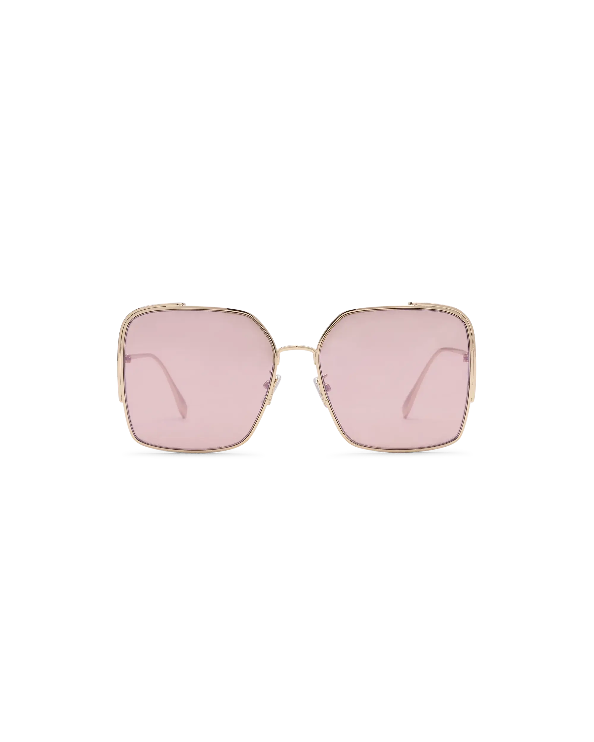 Pink Lens O’Lock Square Sunglasses