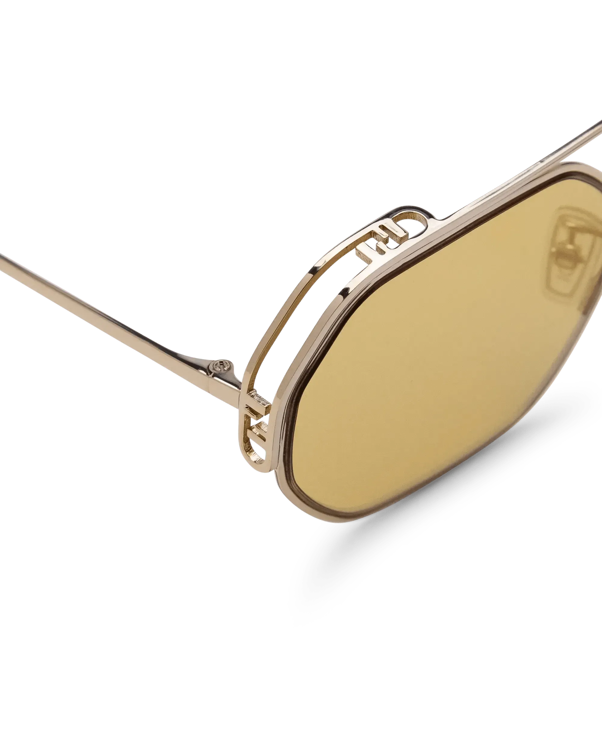 Yellow Lens O’Lock Hexagonal Sunglasses - DIHSAN