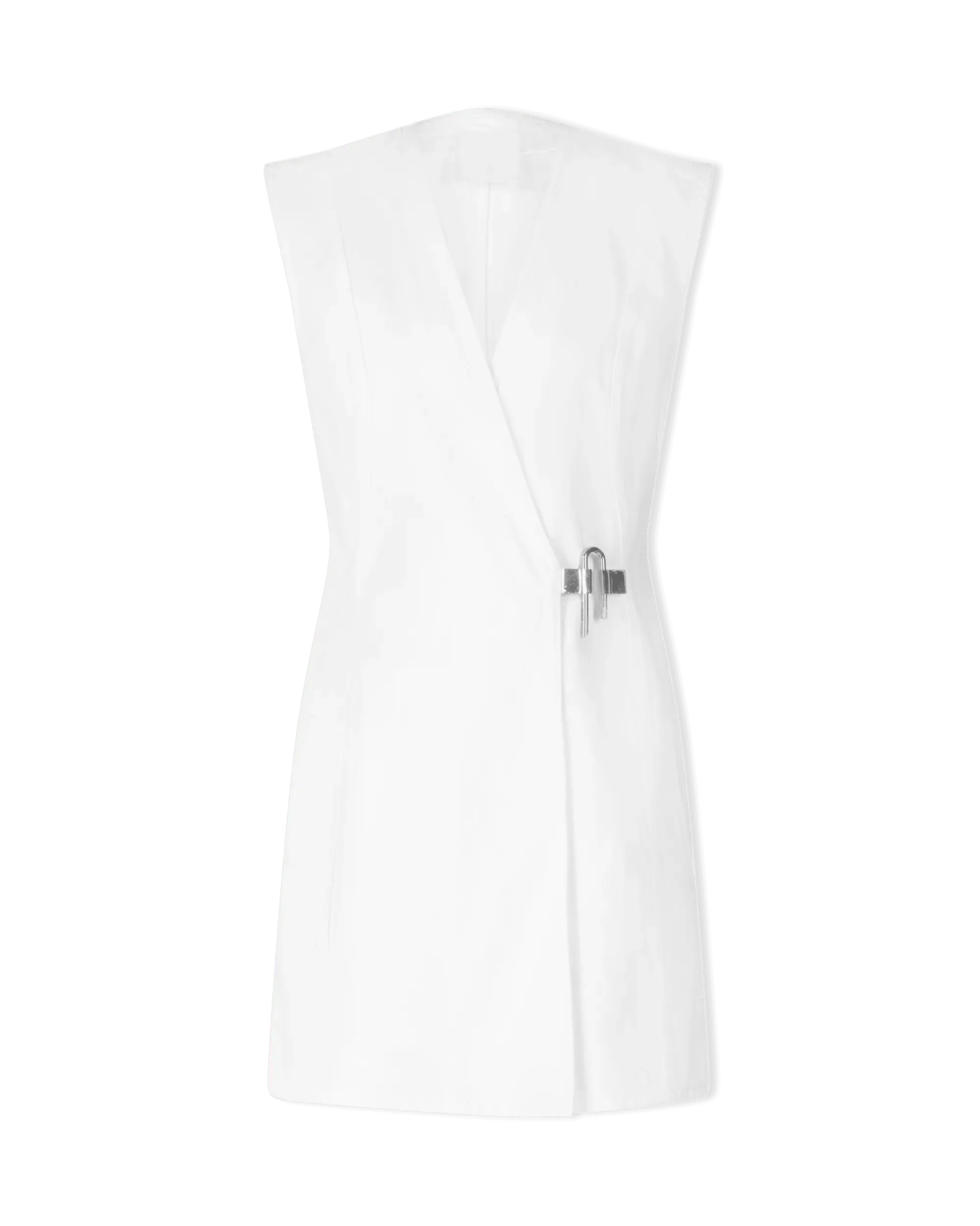 U-Lock Denim Wrap Dress - DIHSAN