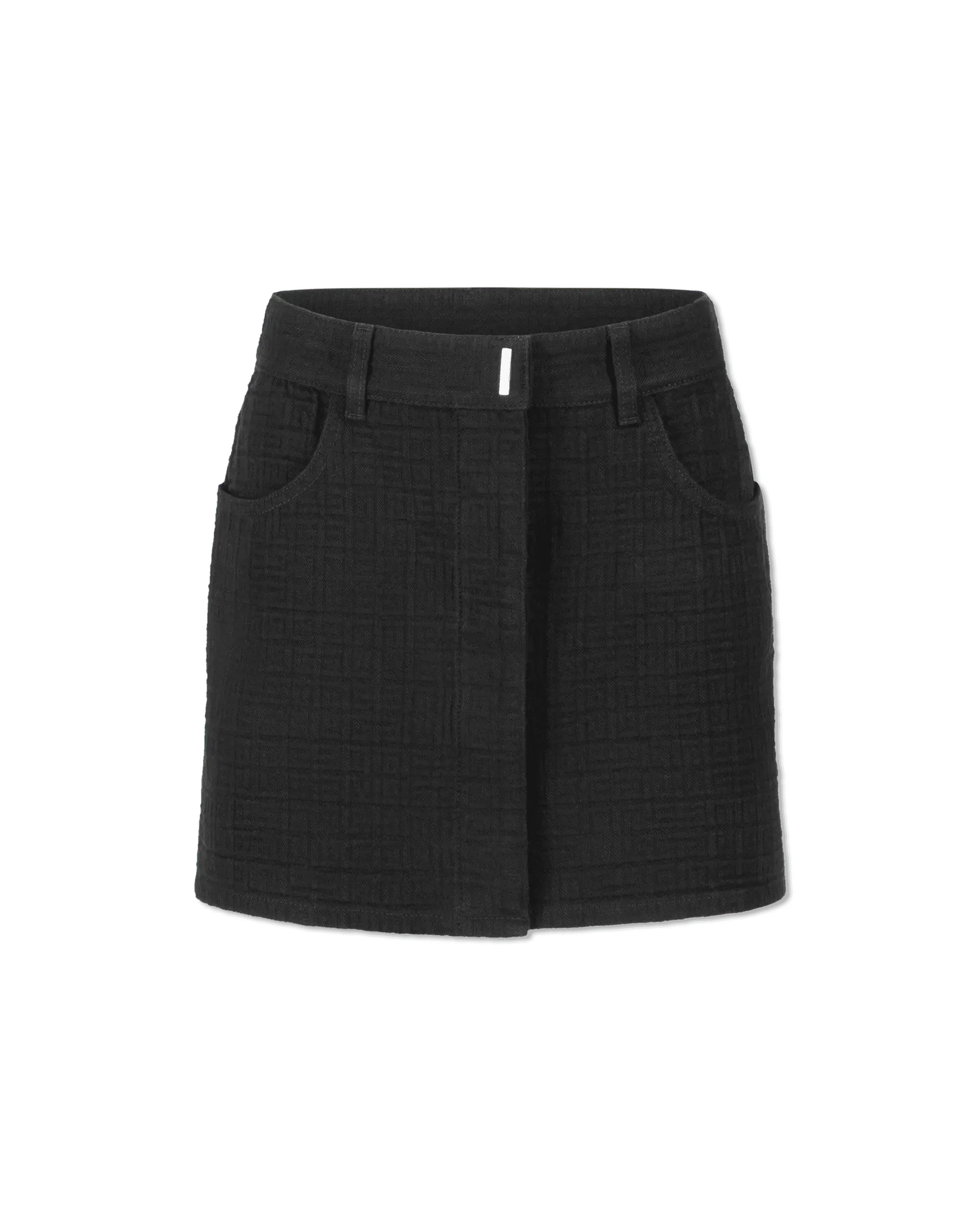 4G Monogram Denim Mini Skirt - DIHSAN
