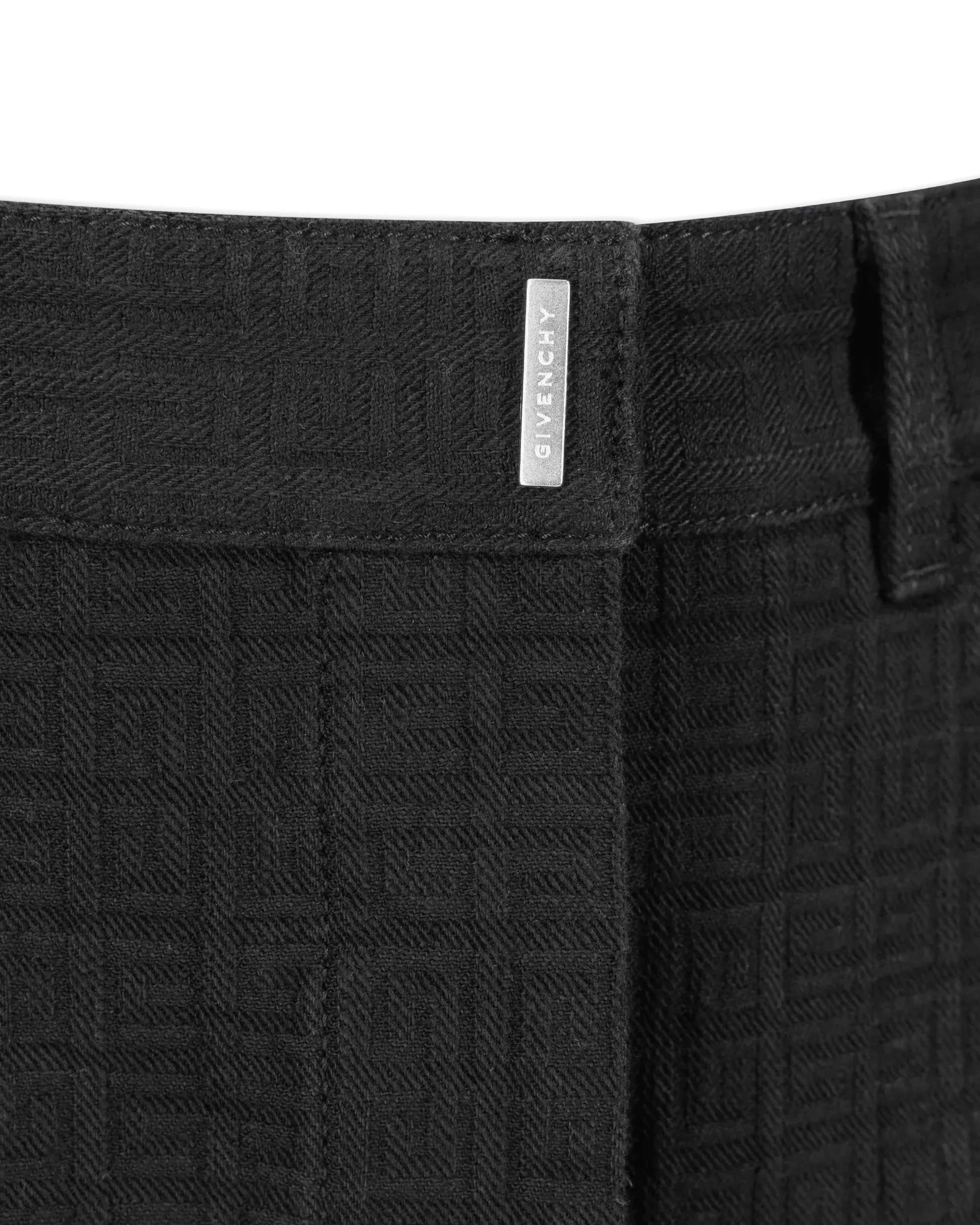 4G Monogram Denim Mini Skirt - DIHSAN
