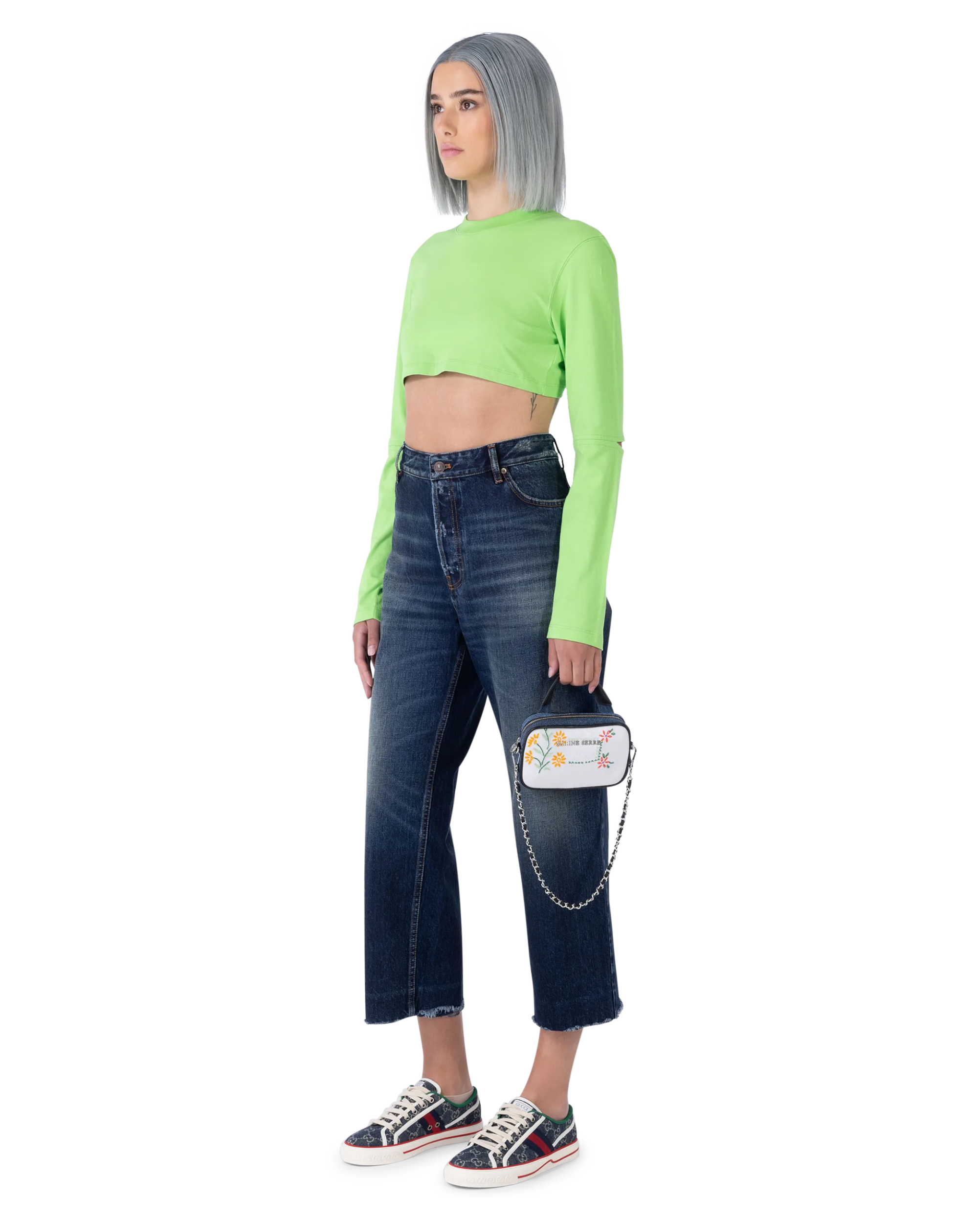 Piccola Backless Cropped Top