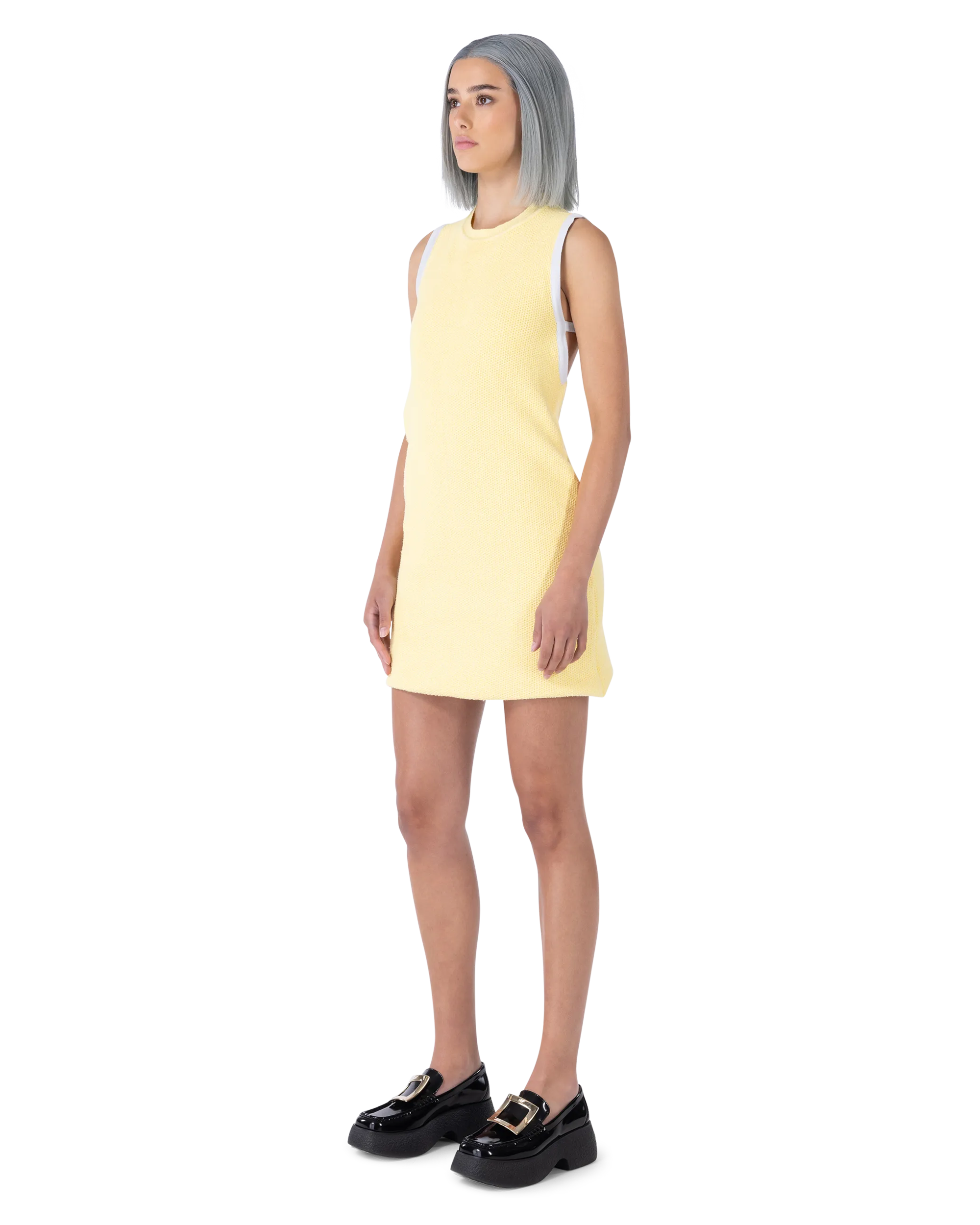 Sorbetto Open-Back Shift Dress