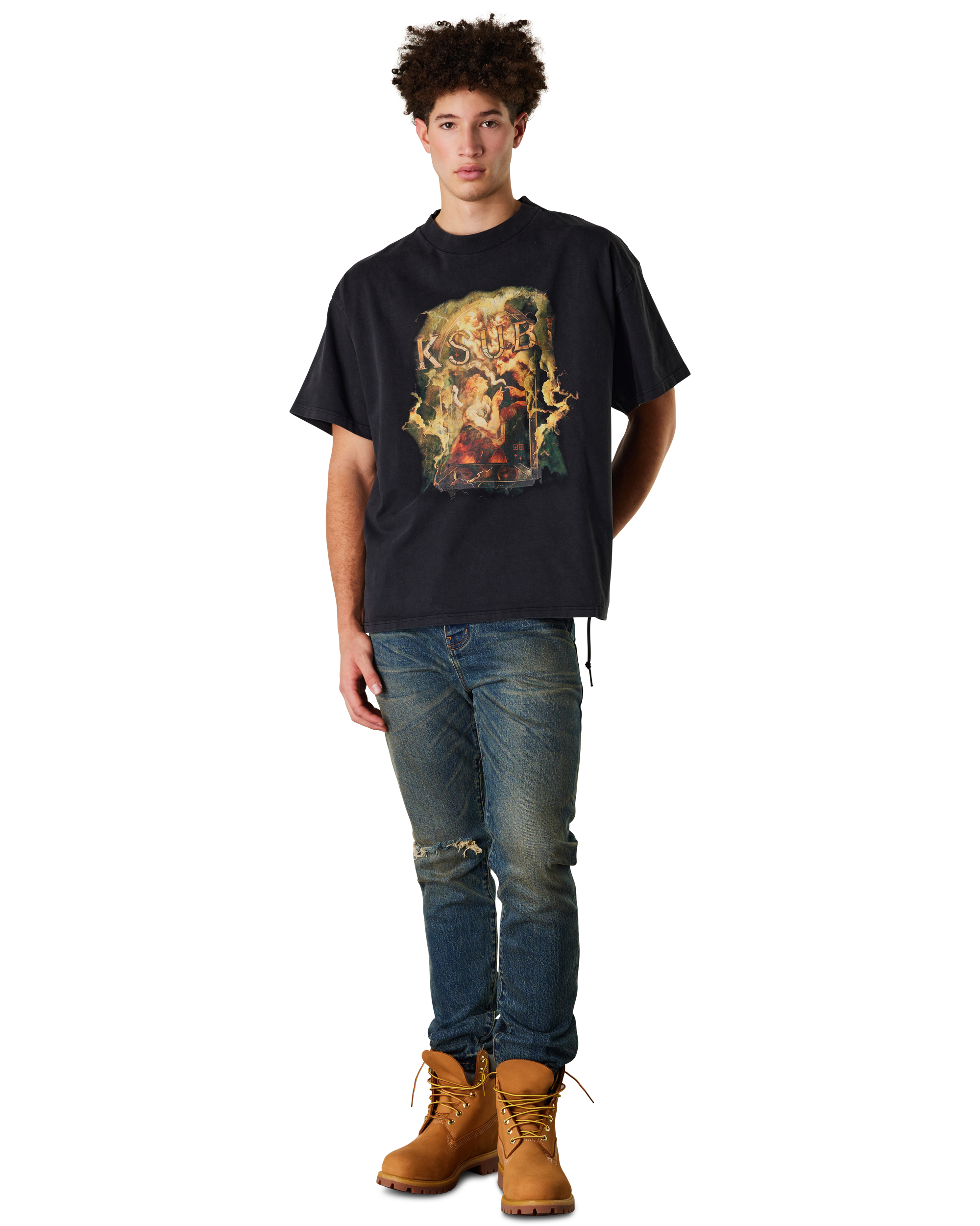 Ksubi Jeans Ascension Ekcess Tee