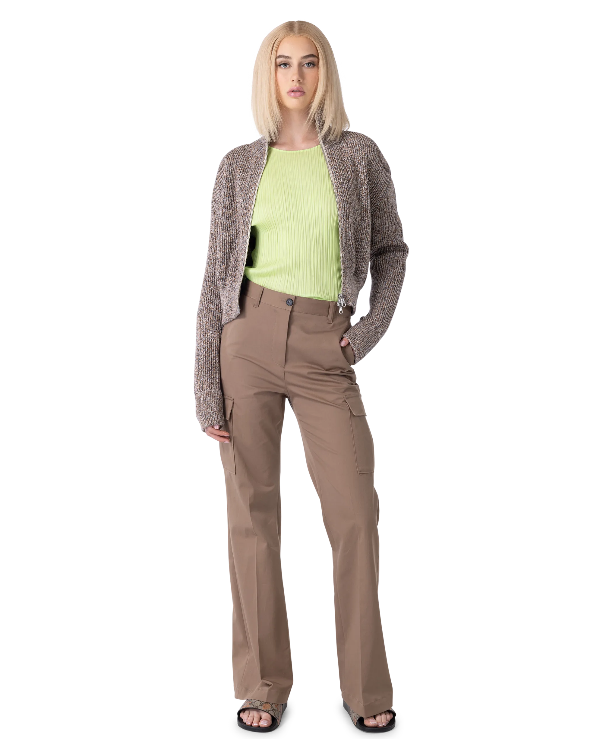 Straight Leg Cargo Pants