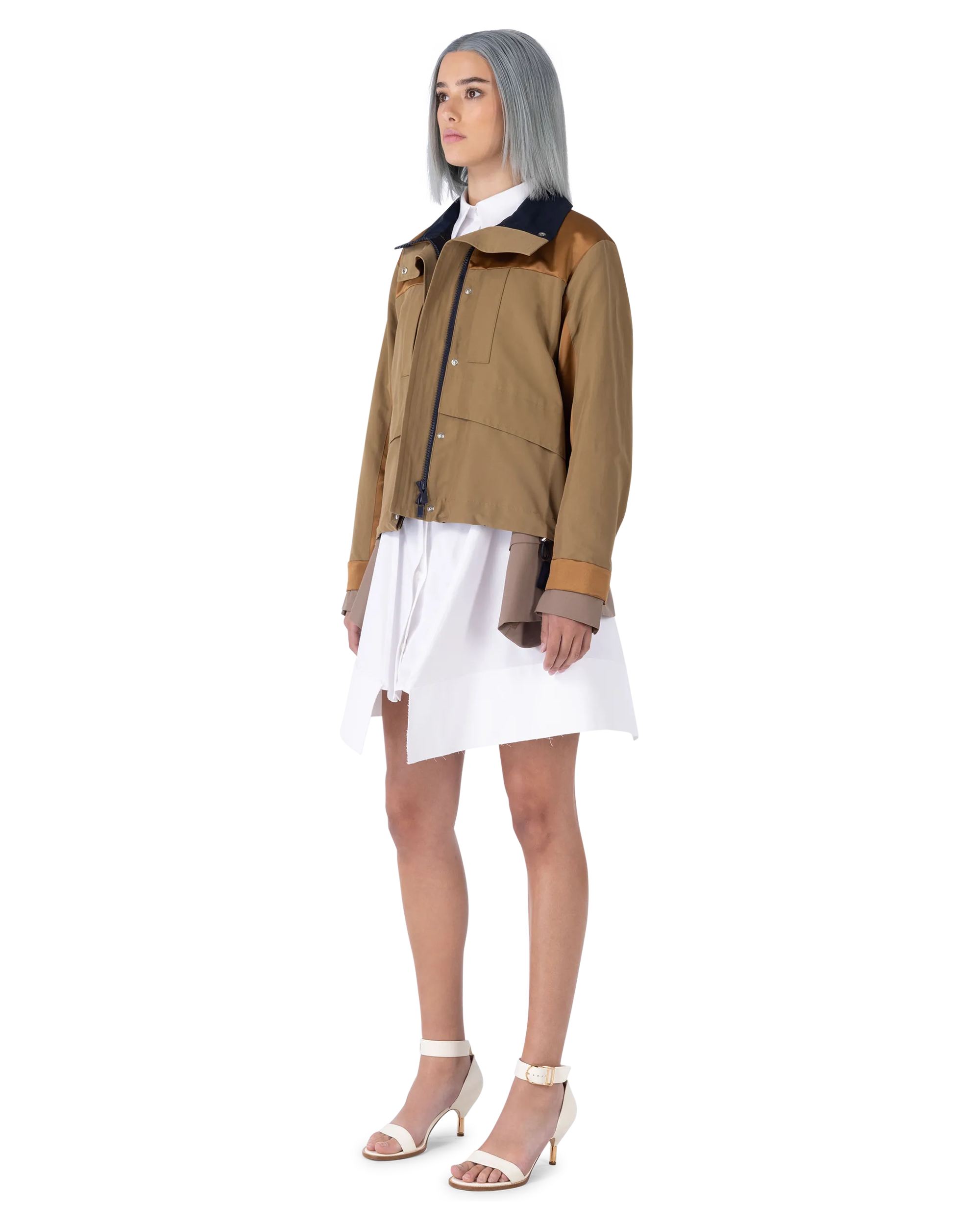 Sacai Cropped Utility Jacket