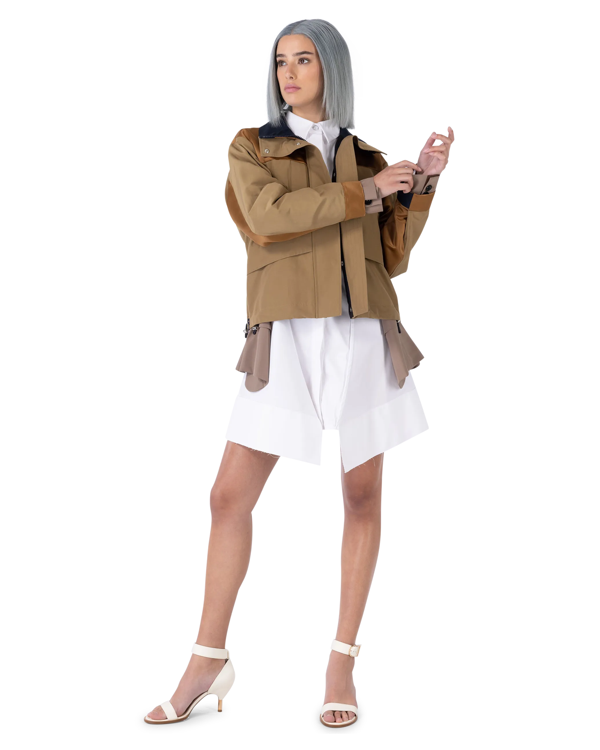 Sacai Cropped Utility Jacket