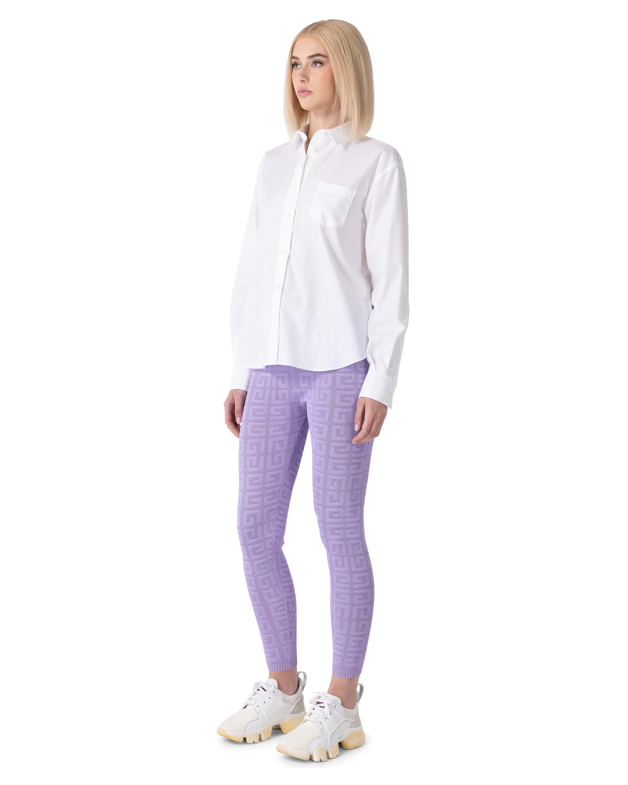 Sacai White Button Down Shirt