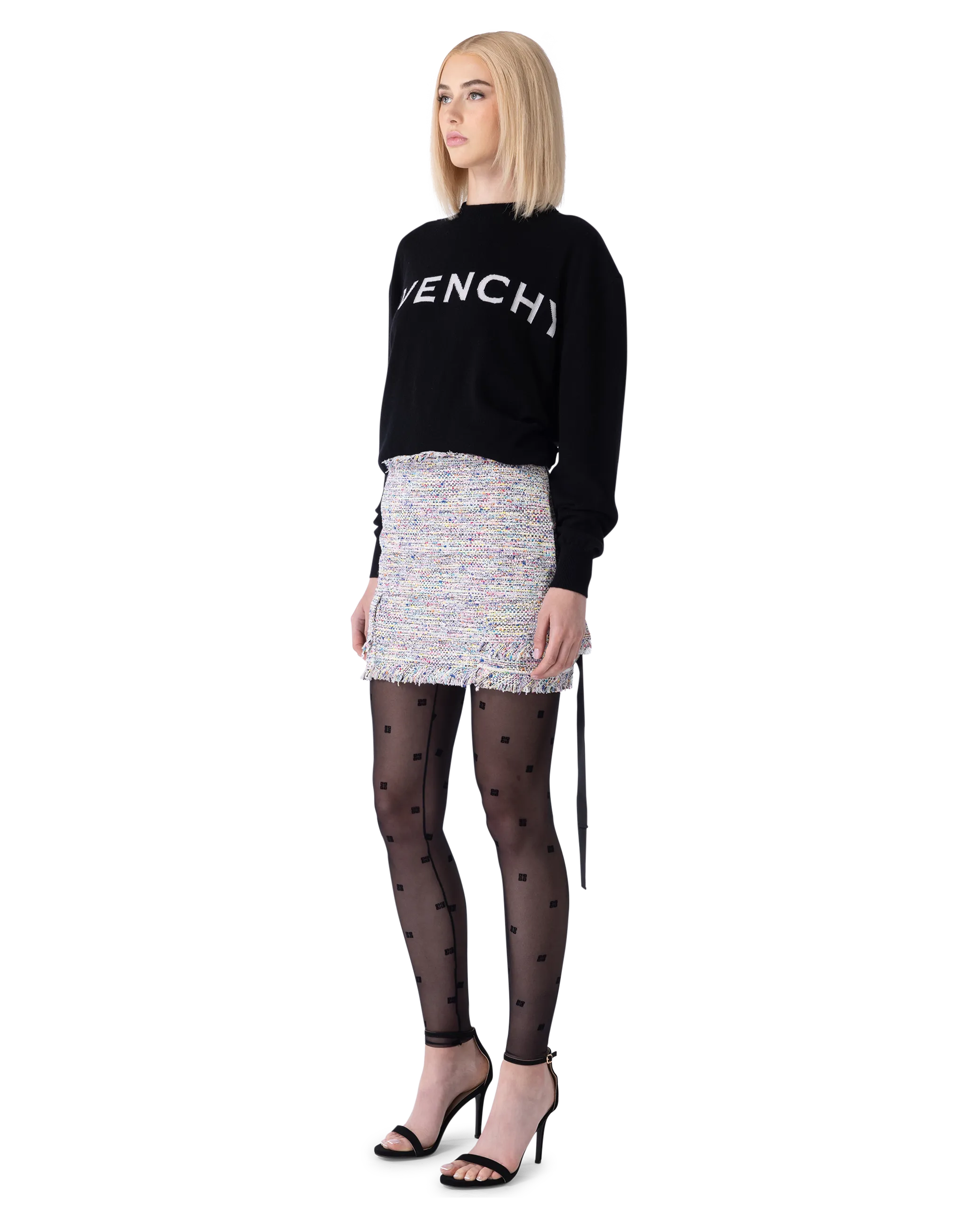 Sacai Tweed Skirt