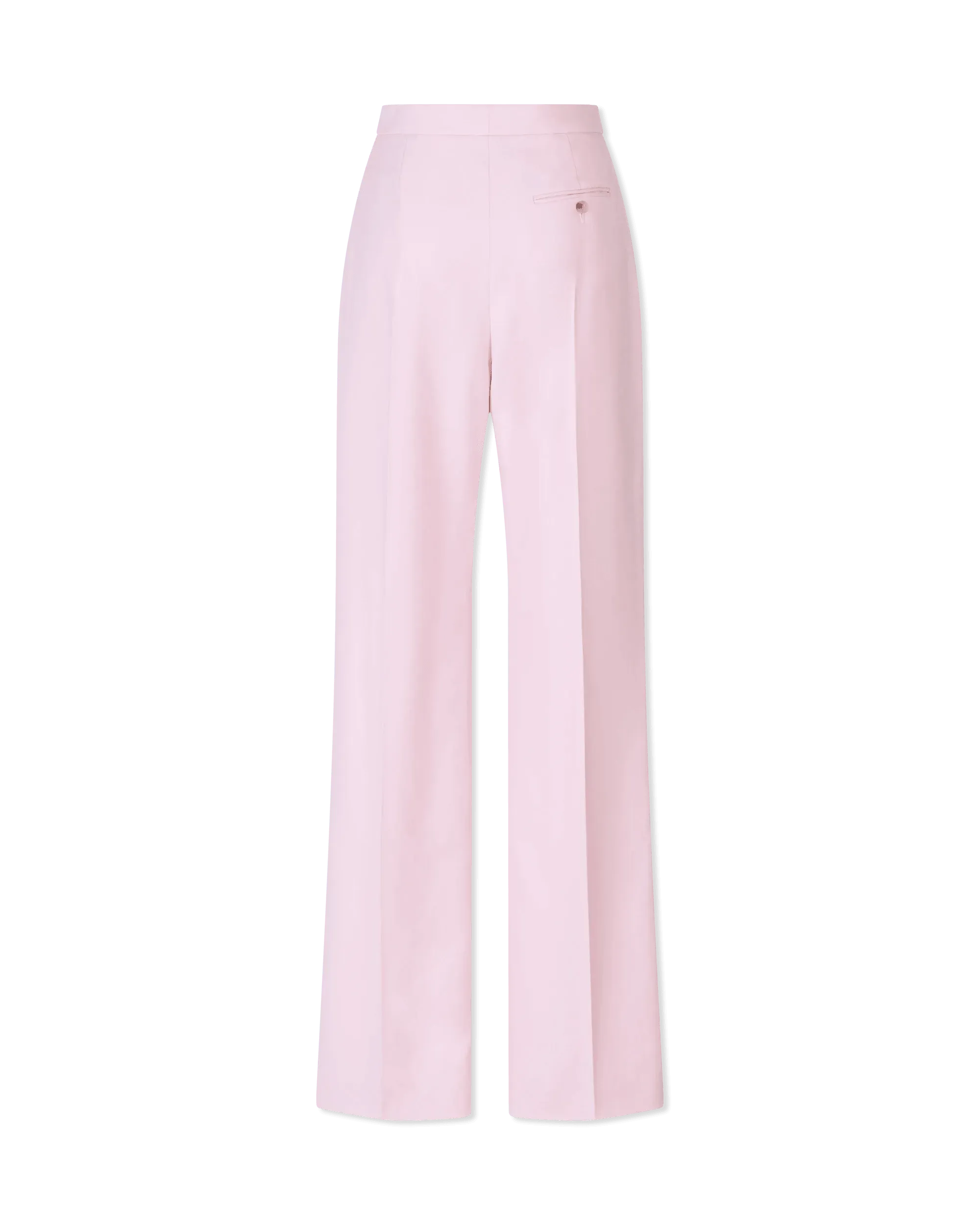 Straight Leg Wool Pants - DIHSAN