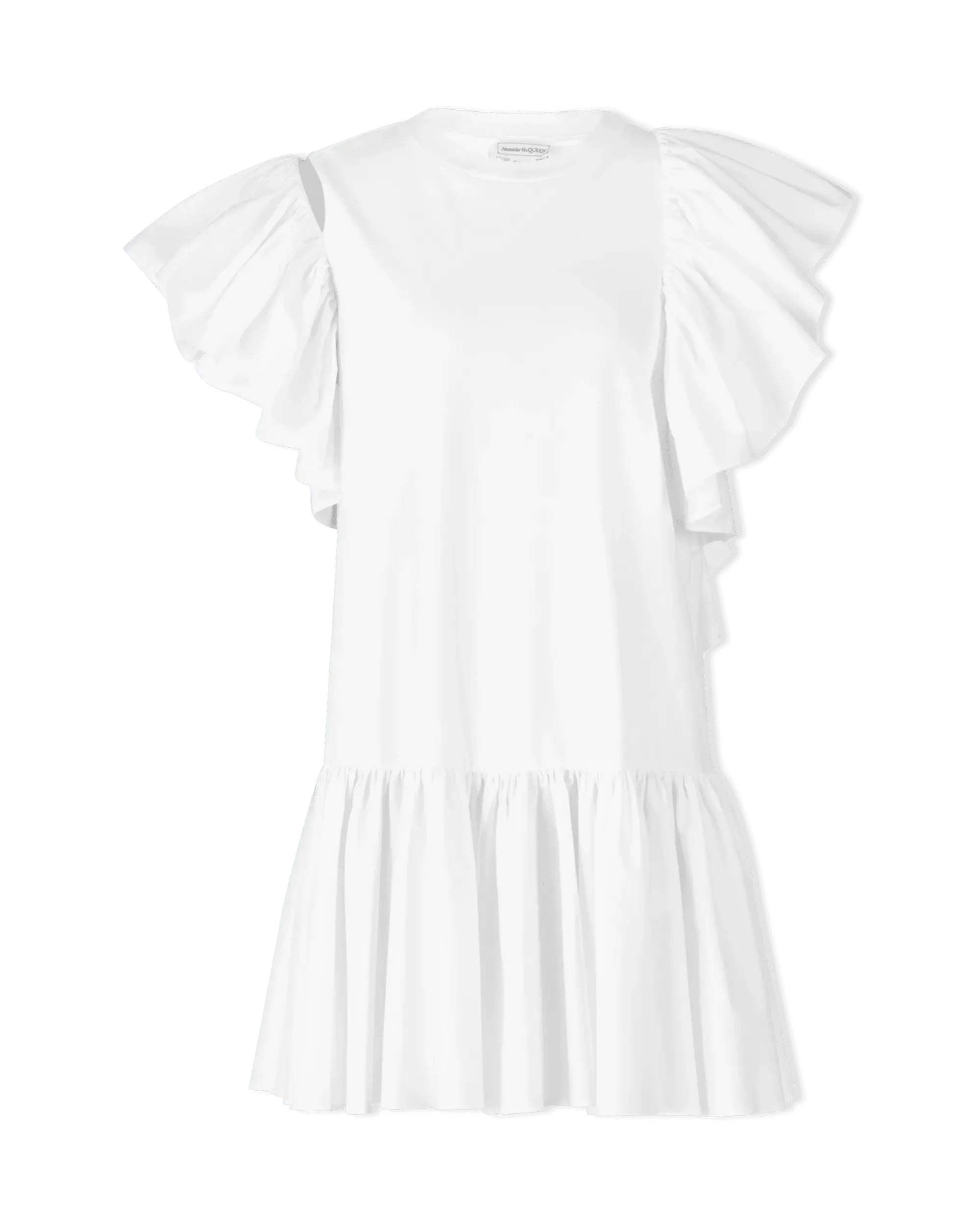 Organic Compact Cotton Jersey Dress - DIHSAN