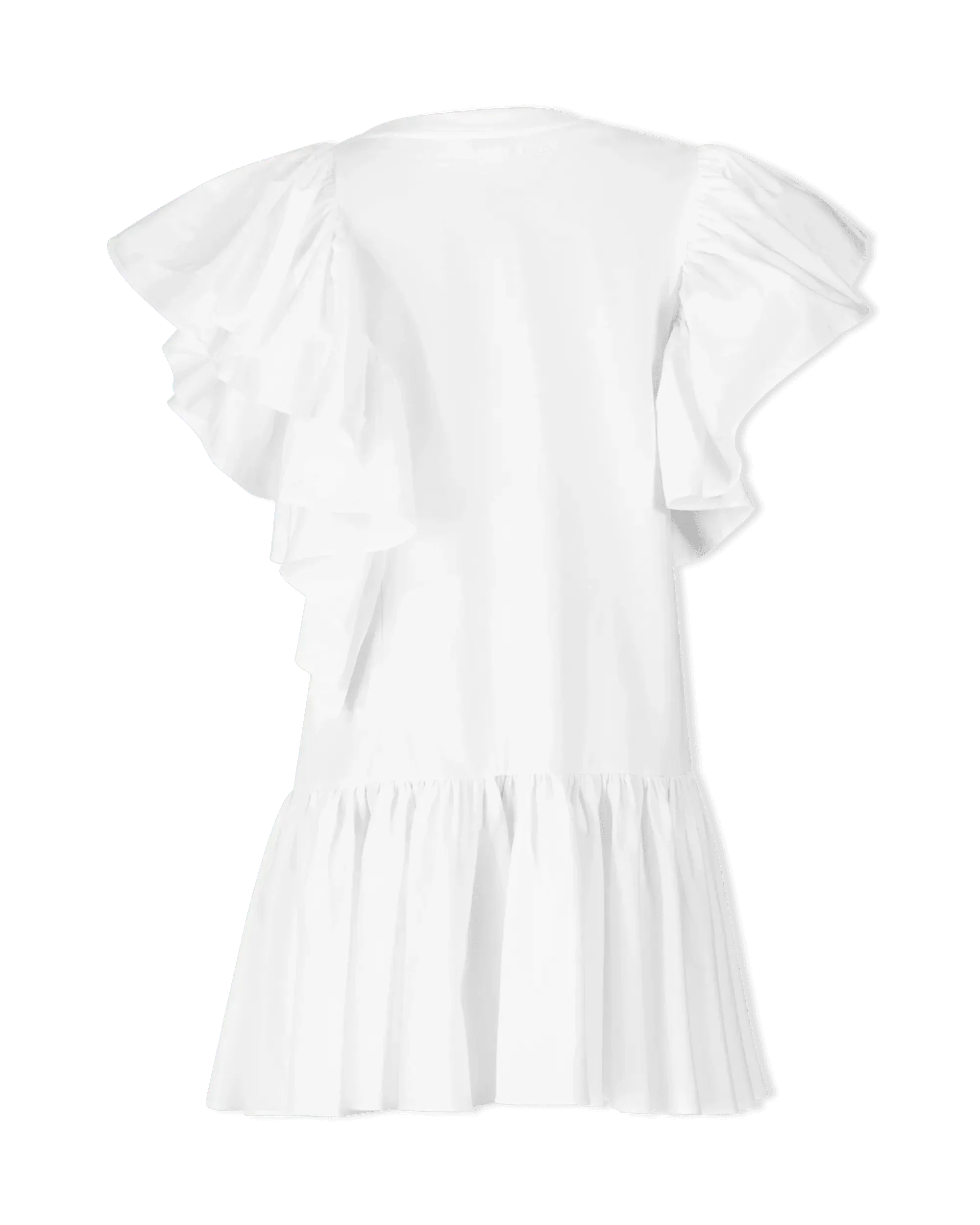 Organic Compact Cotton Jersey Dress - DIHSAN