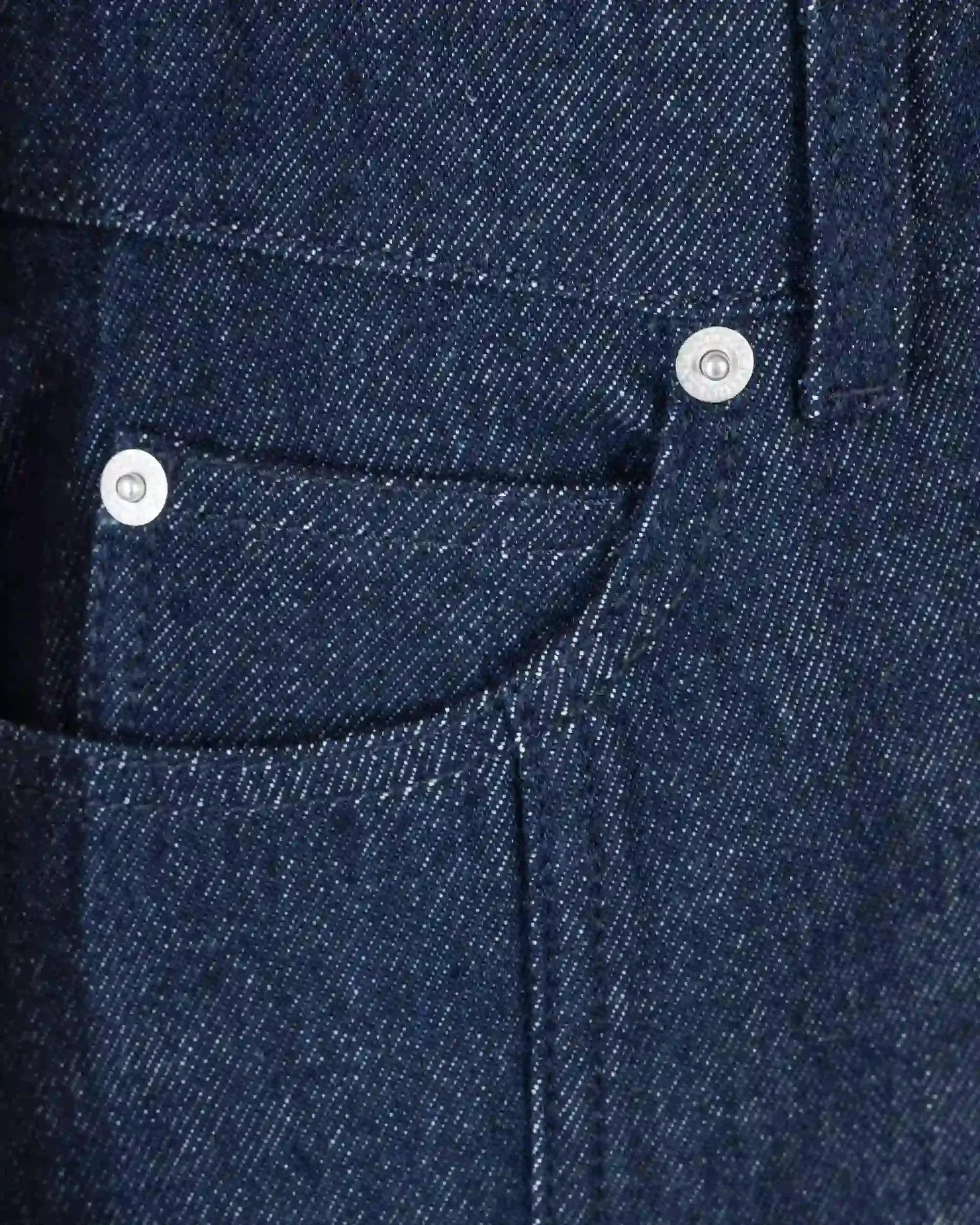 Short Sleeved Denim Dress - DIHSAN