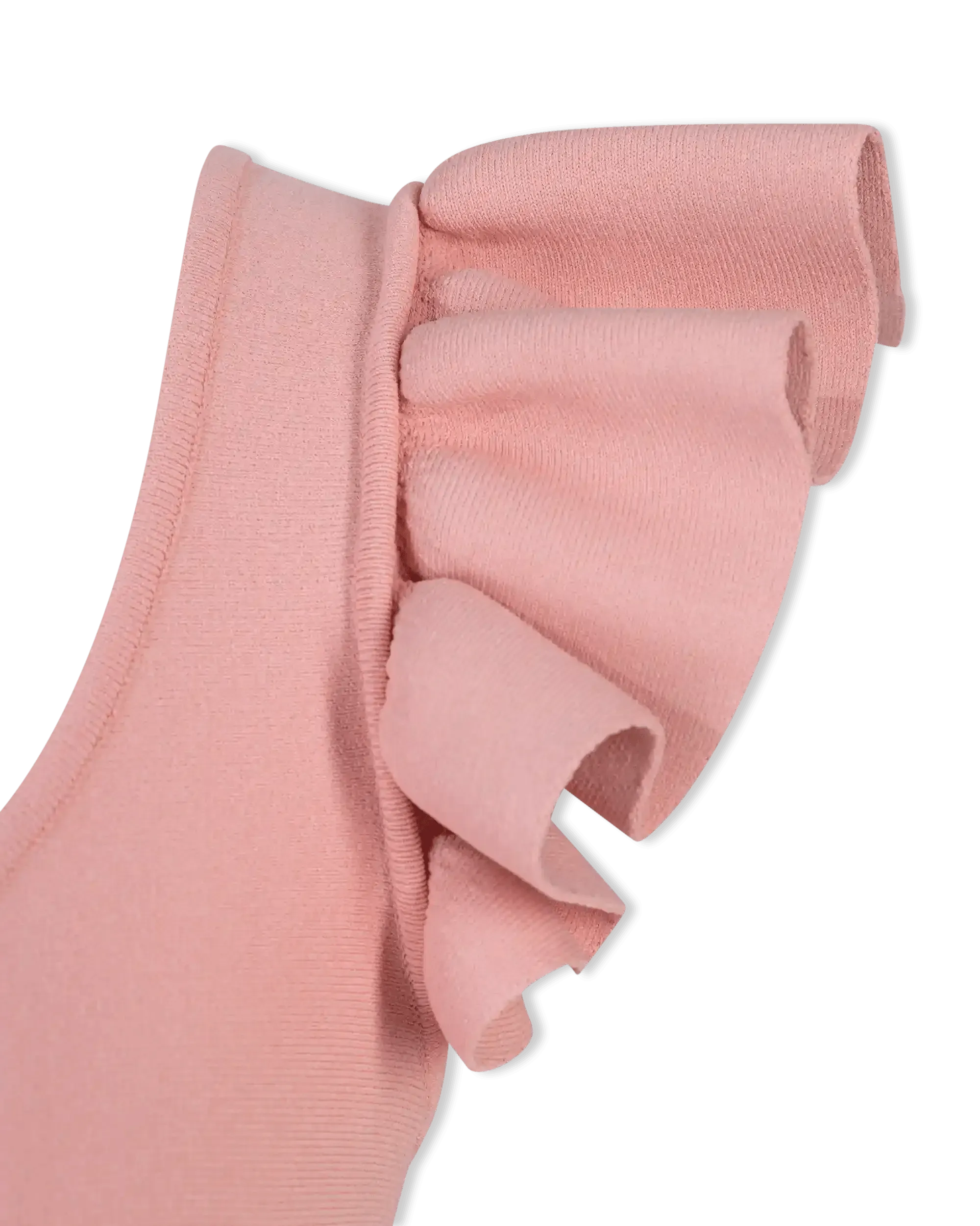 Sleeveless Knit Ruffled Mini Dress - DIHSAN