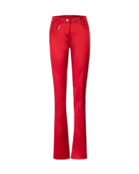 Deville Satin Cigarette Pants - DIHSAN