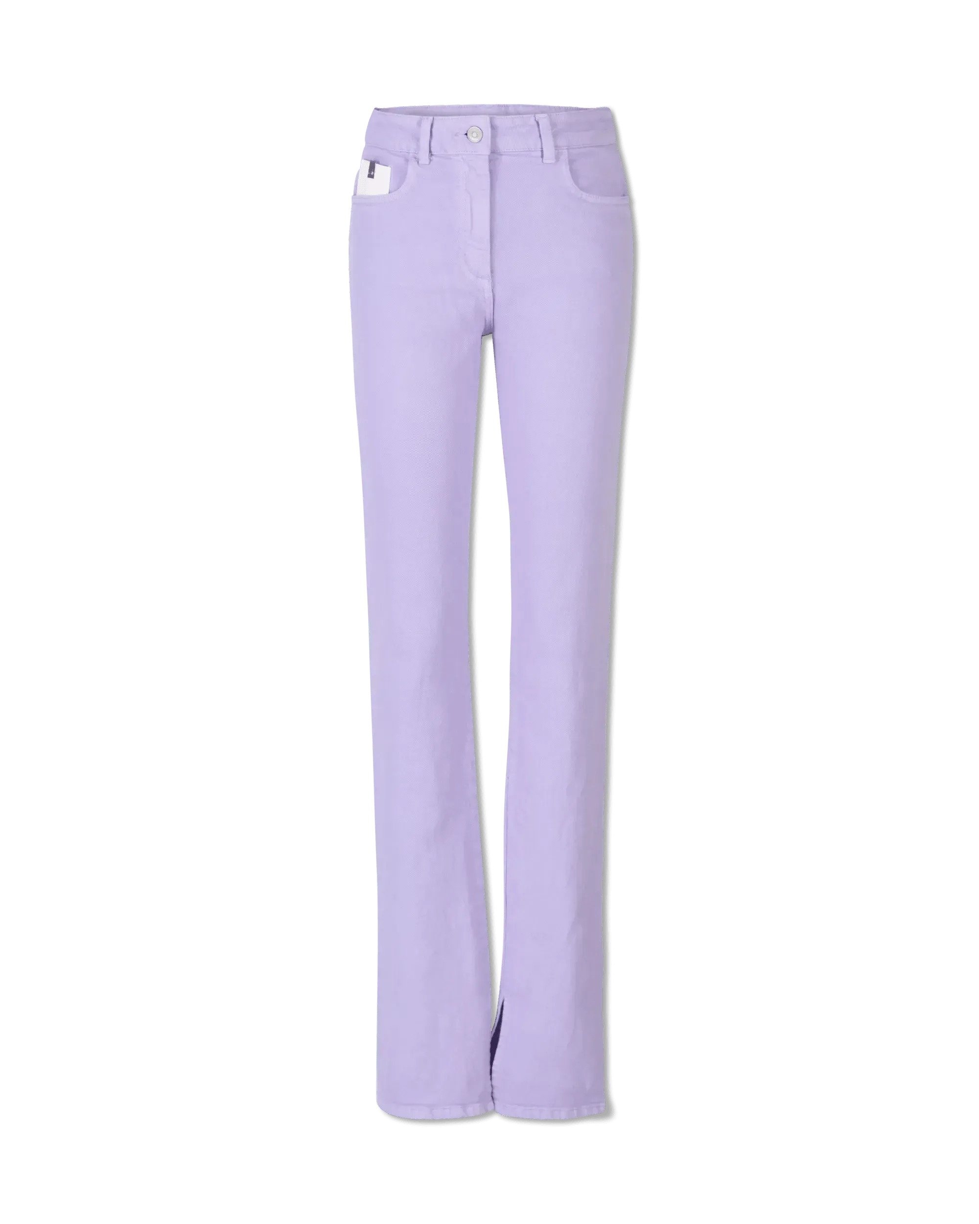 Spliced Hem 5 Pocket Jeans - DIHSAN