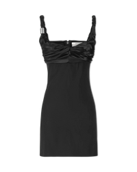 Twisted Strap Sleeveless Mini Dress - DIHSAN