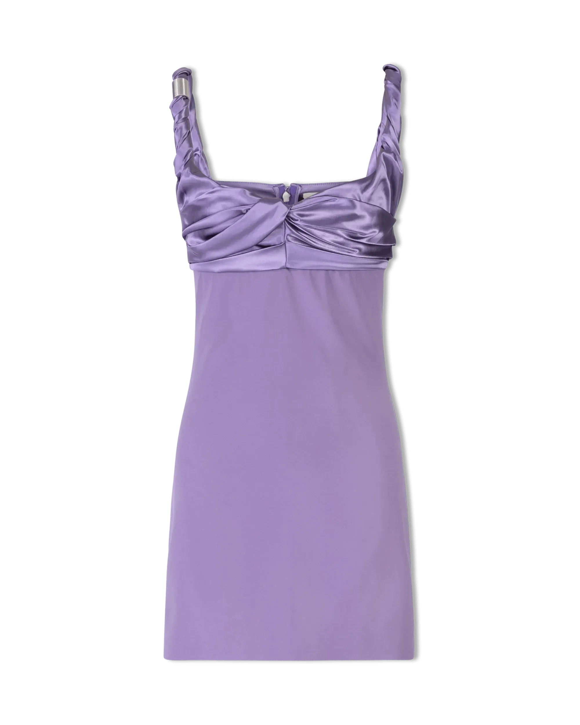 Twisted Strap Sleeveless Mini Dress - DIHSAN