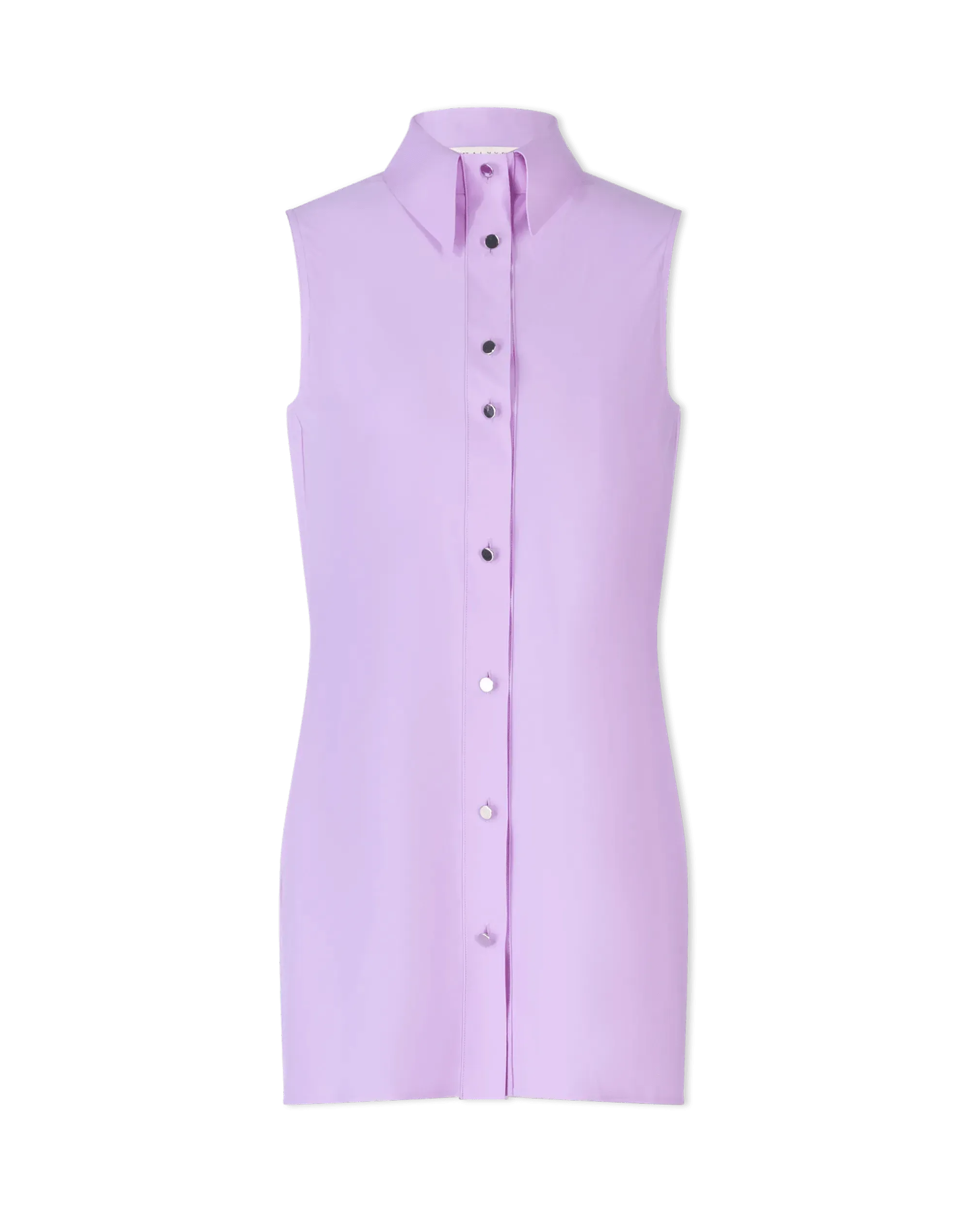Sleeveless Rea Shirt Mini Dress - DIHSAN