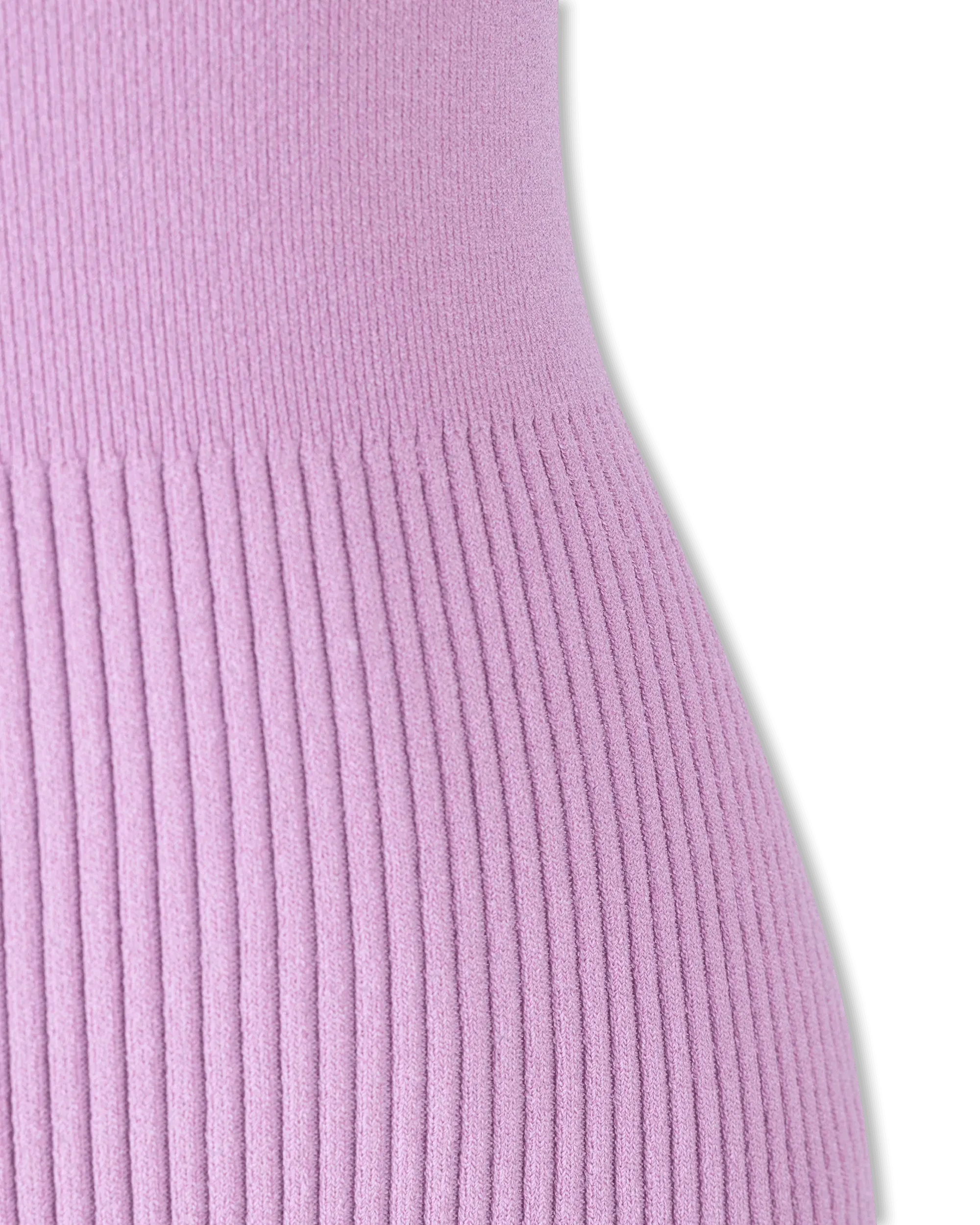 Ribbed Knit Halterneck Tank Maxi Dress - DIHSAN