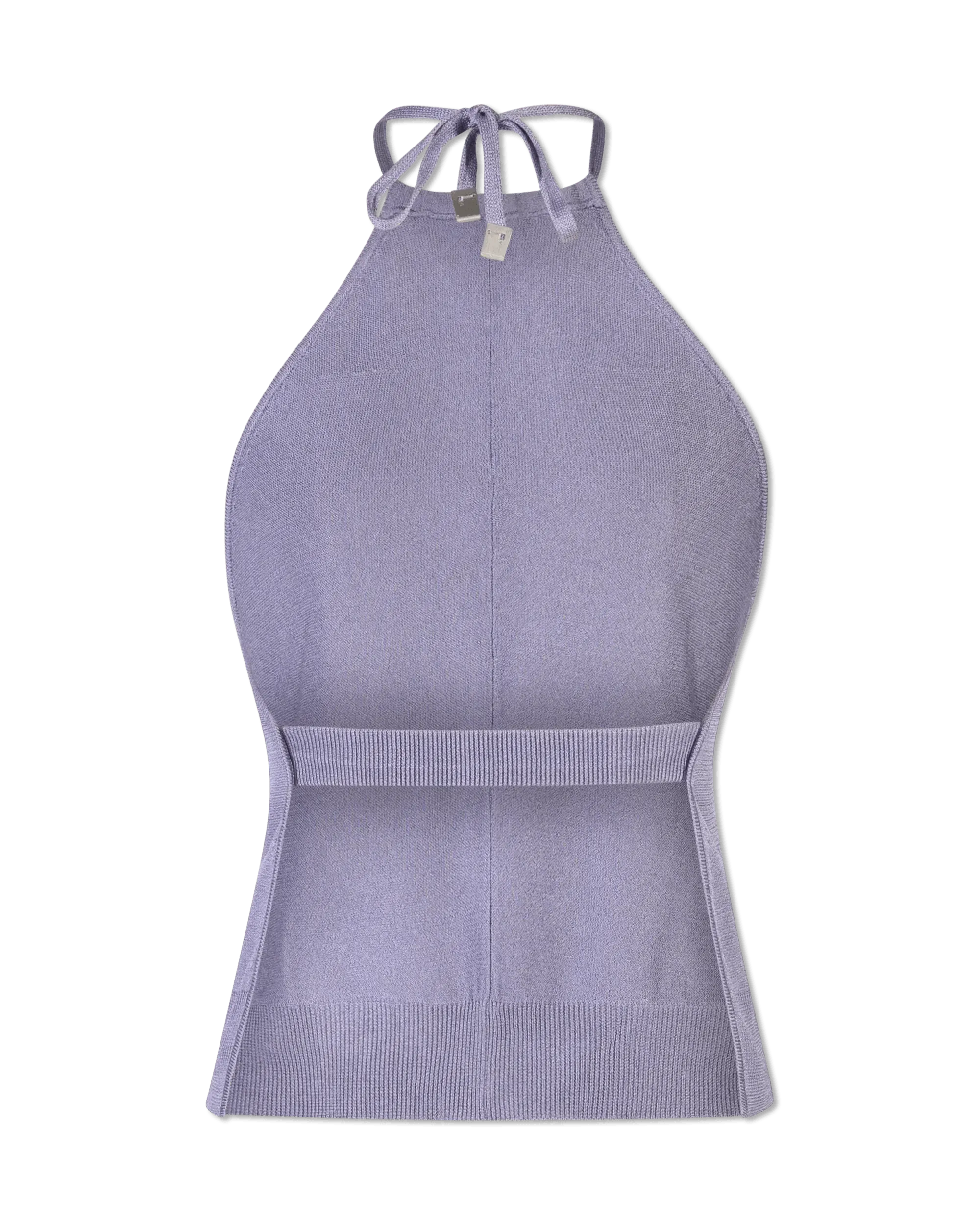 Backless Butterfly Halter Knit Top - DIHSAN