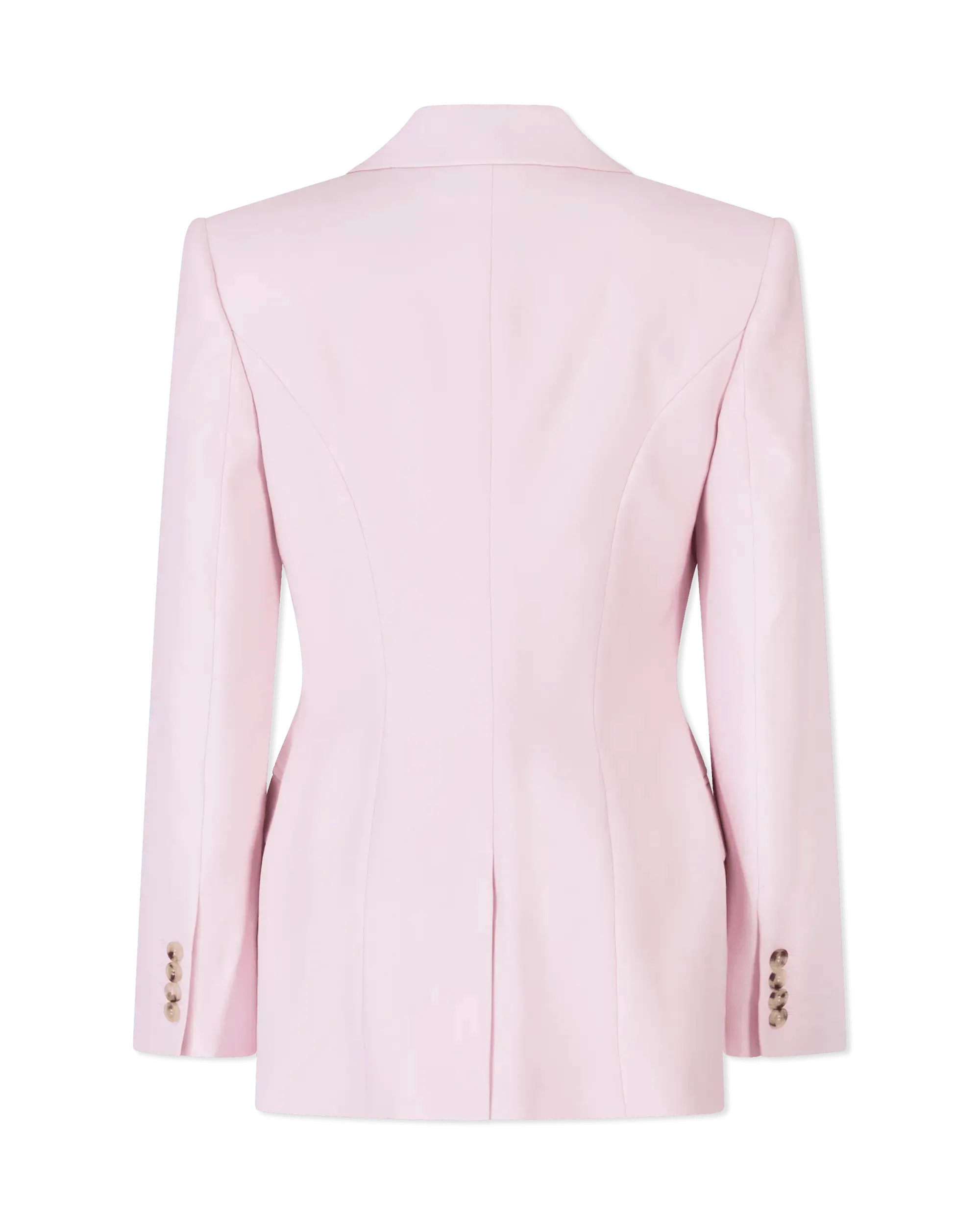 Wool One-Button Drop Jacket - DIHSAN