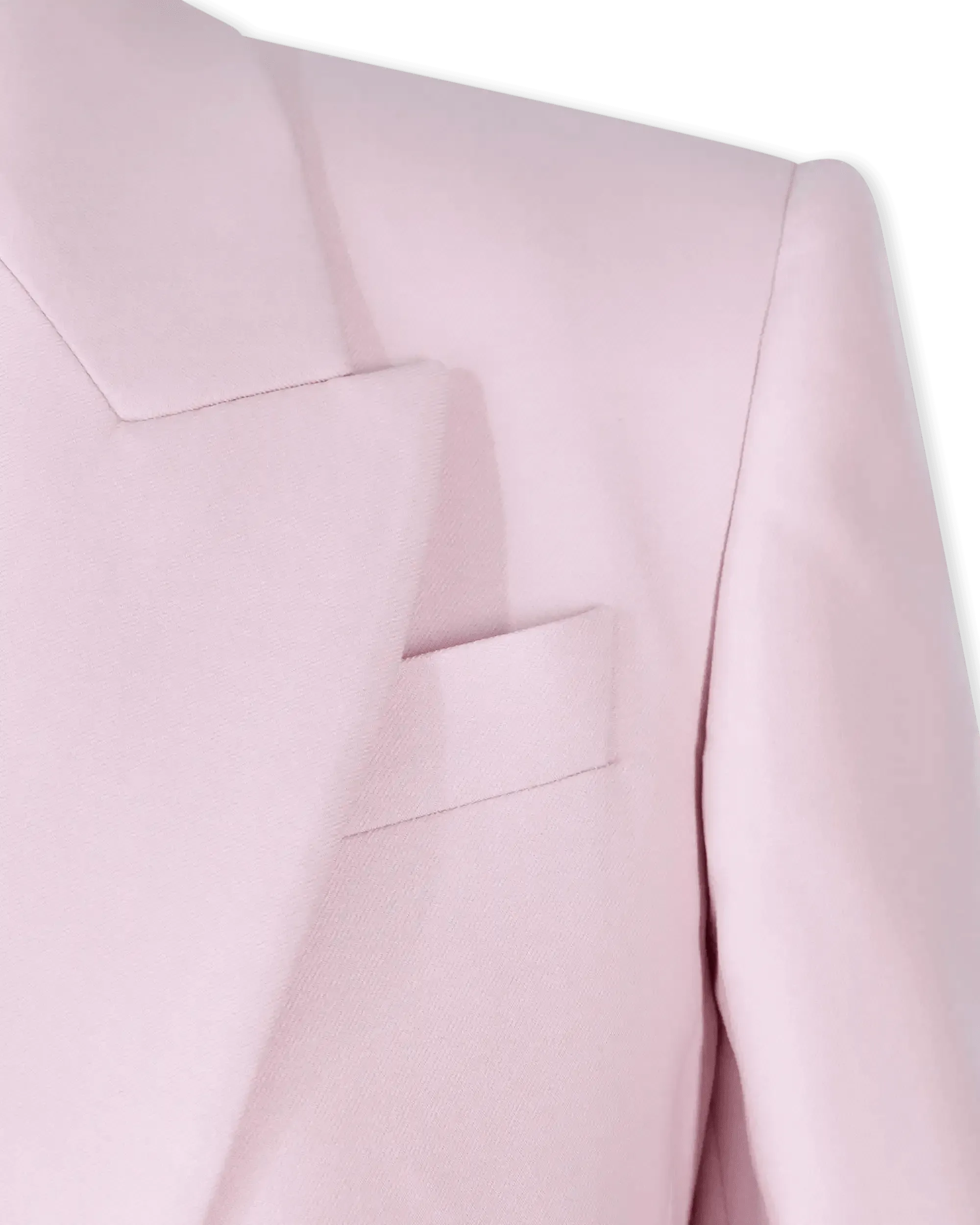 Wool One-Button Drop Jacket - DIHSAN