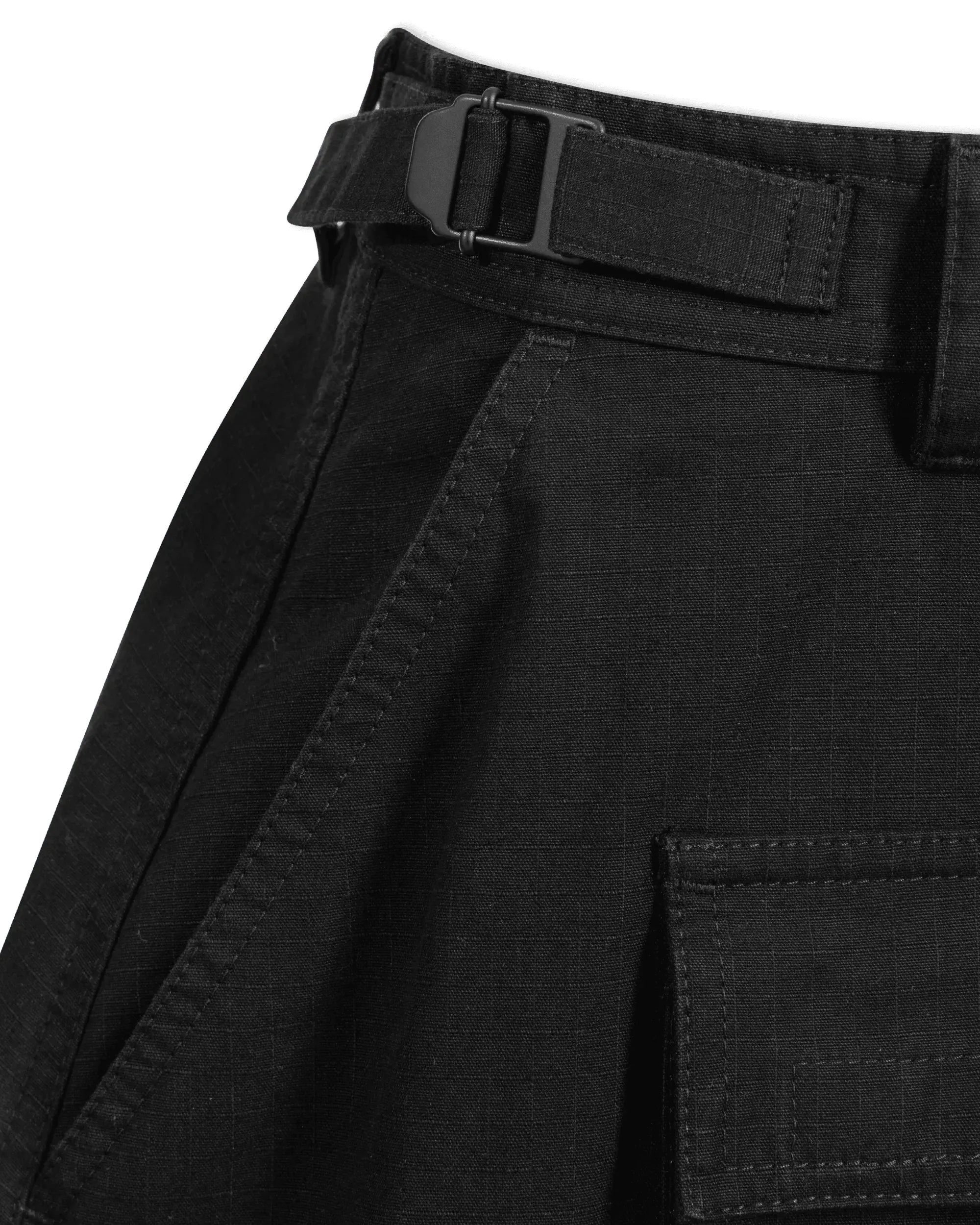 Cotton Ripstop Maxi Cargo Skirt - DIHSAN