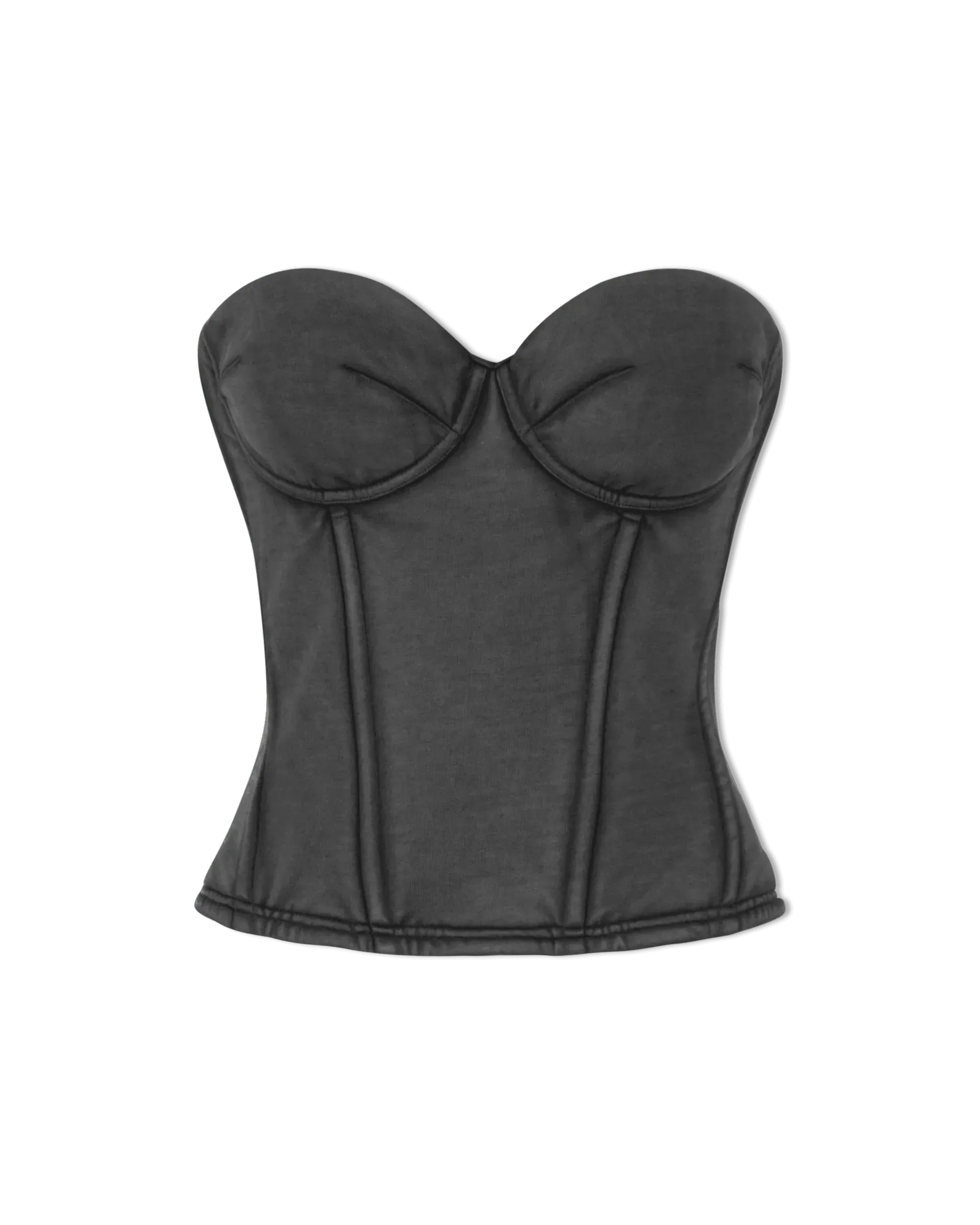 Medium Moletton Corset Evening Top - DIHSAN